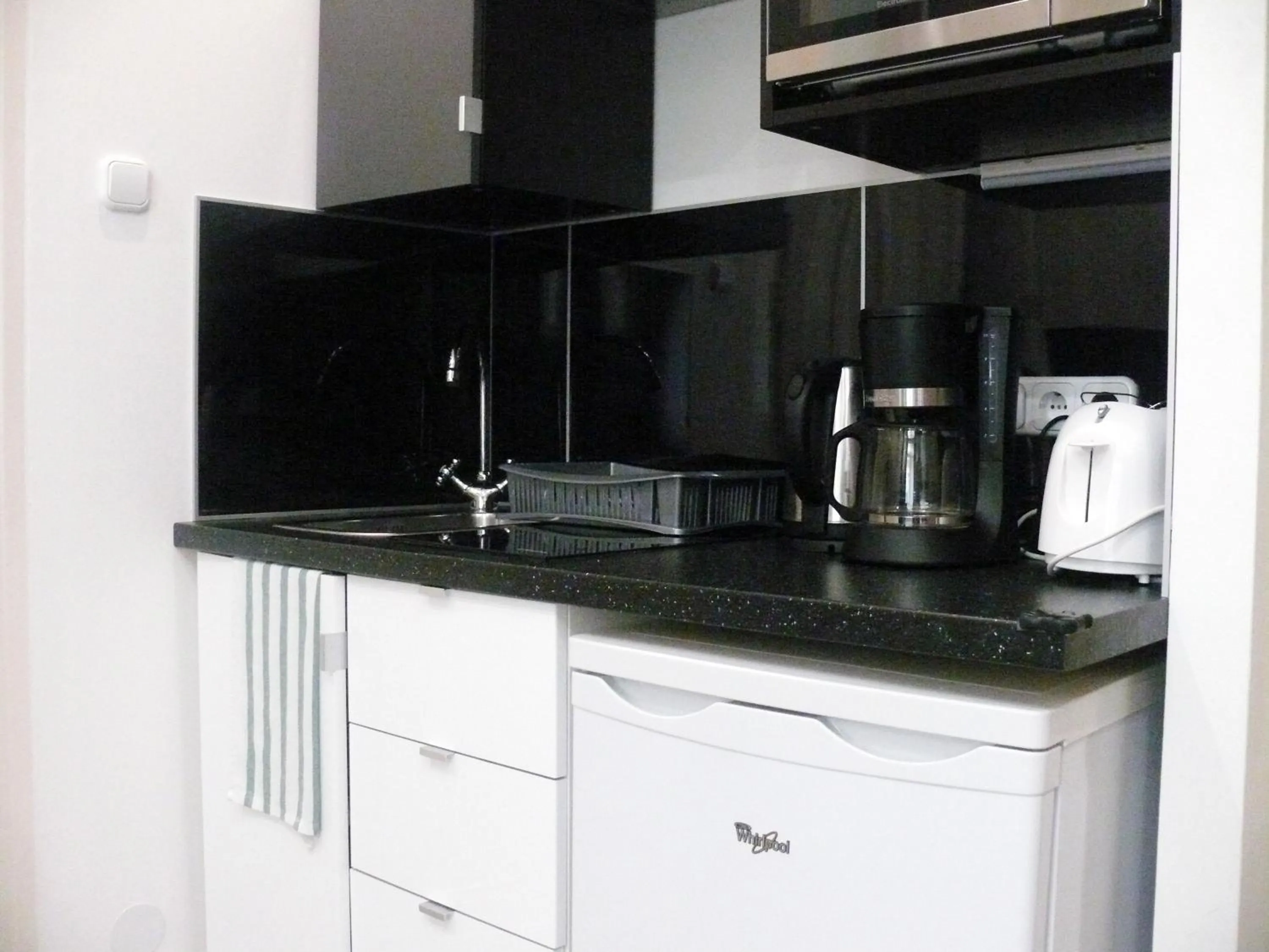 Kitchen or kitchenette in Váci Street Downtown Apartments