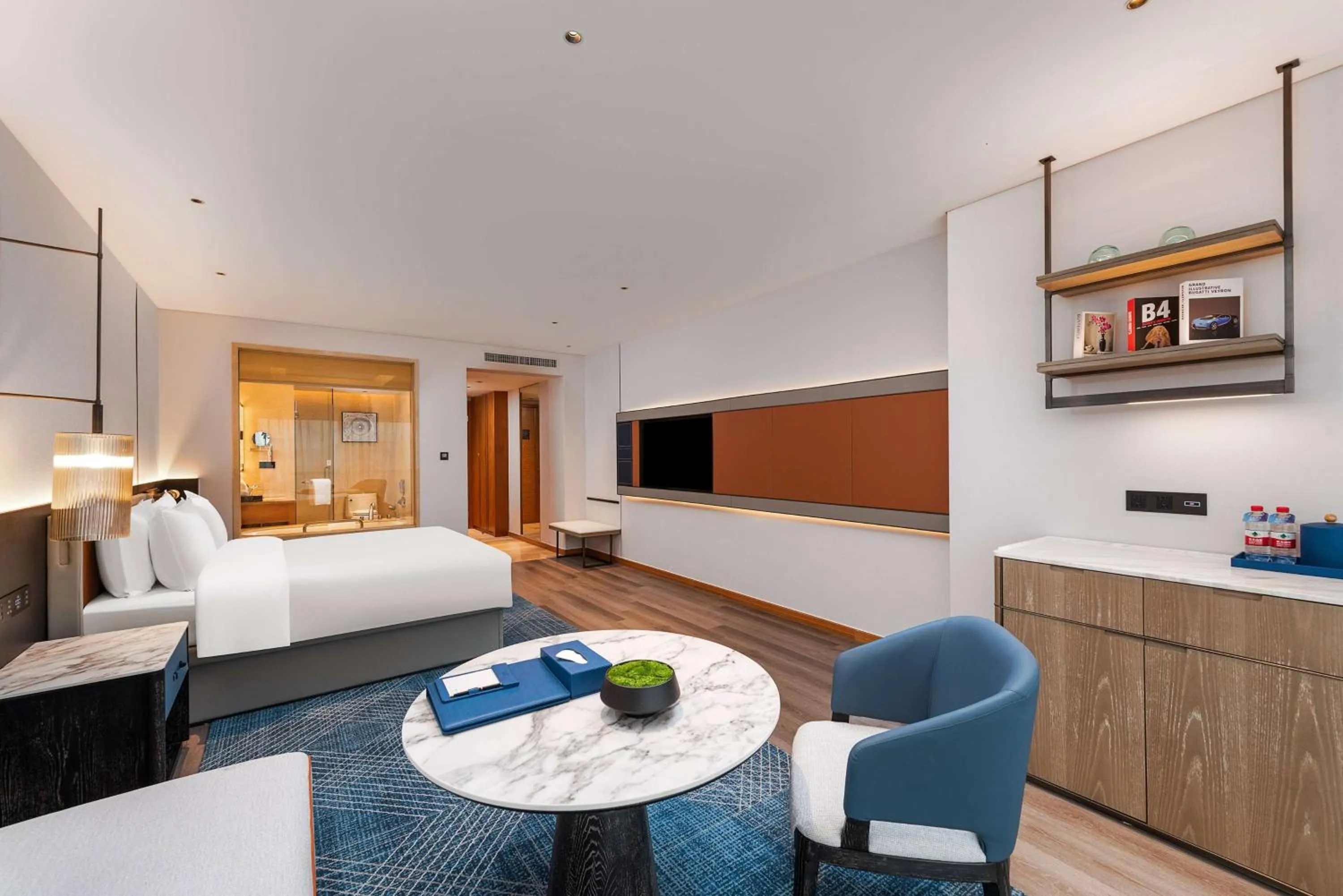 Photo of the whole room, Bed in Wyndham Putian Downtown