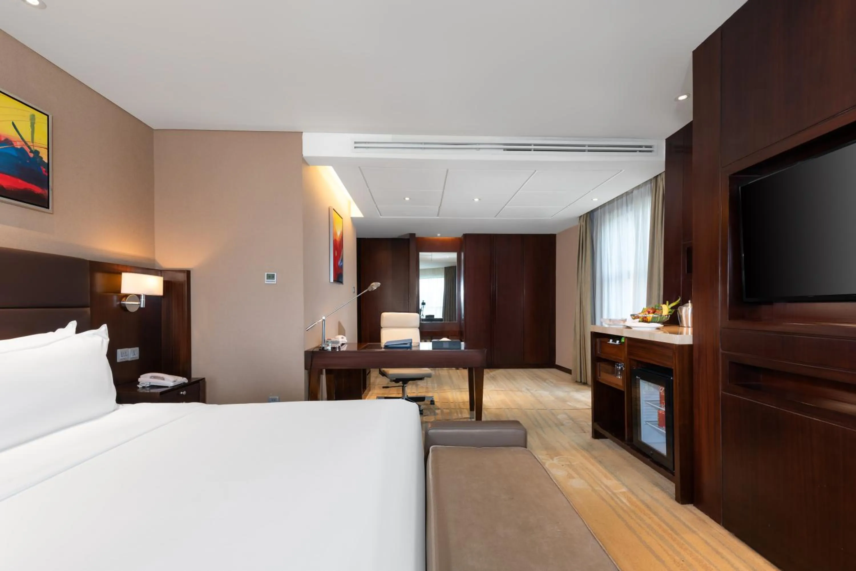 Bedroom, Bed in Wyndham Putian Downtown
