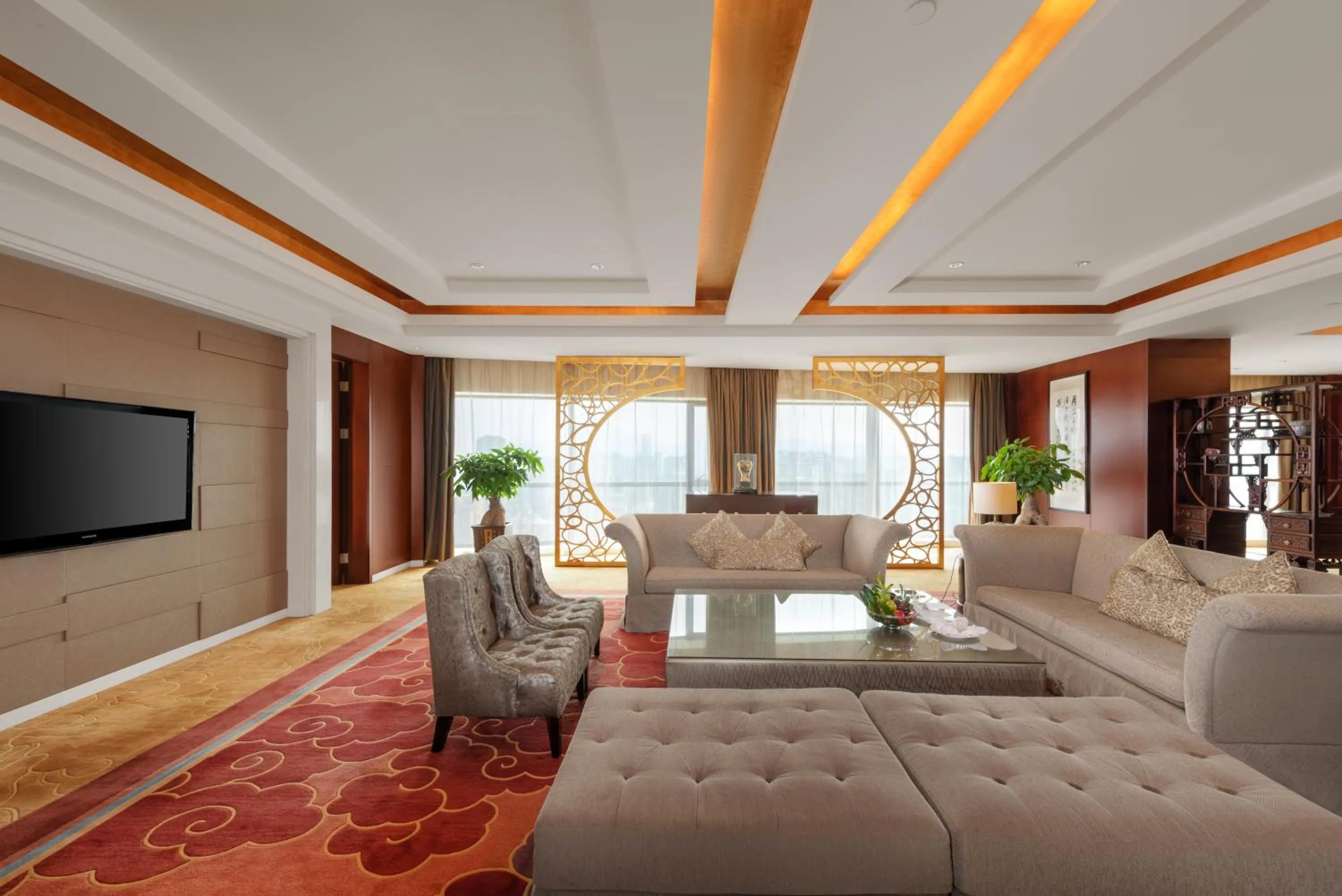 Living room in Wyndham Putian Downtown