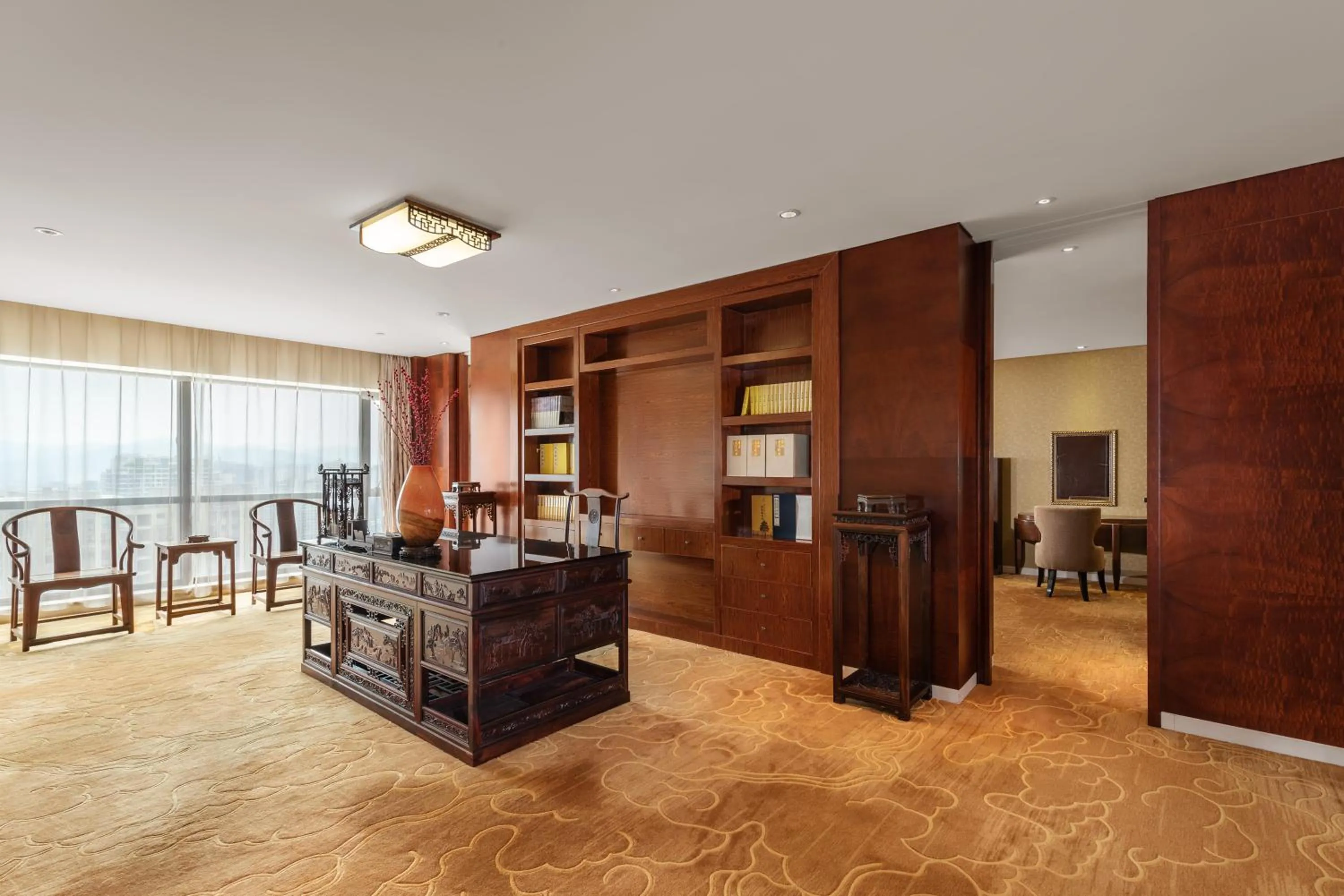 Seating area in Wyndham Putian Downtown