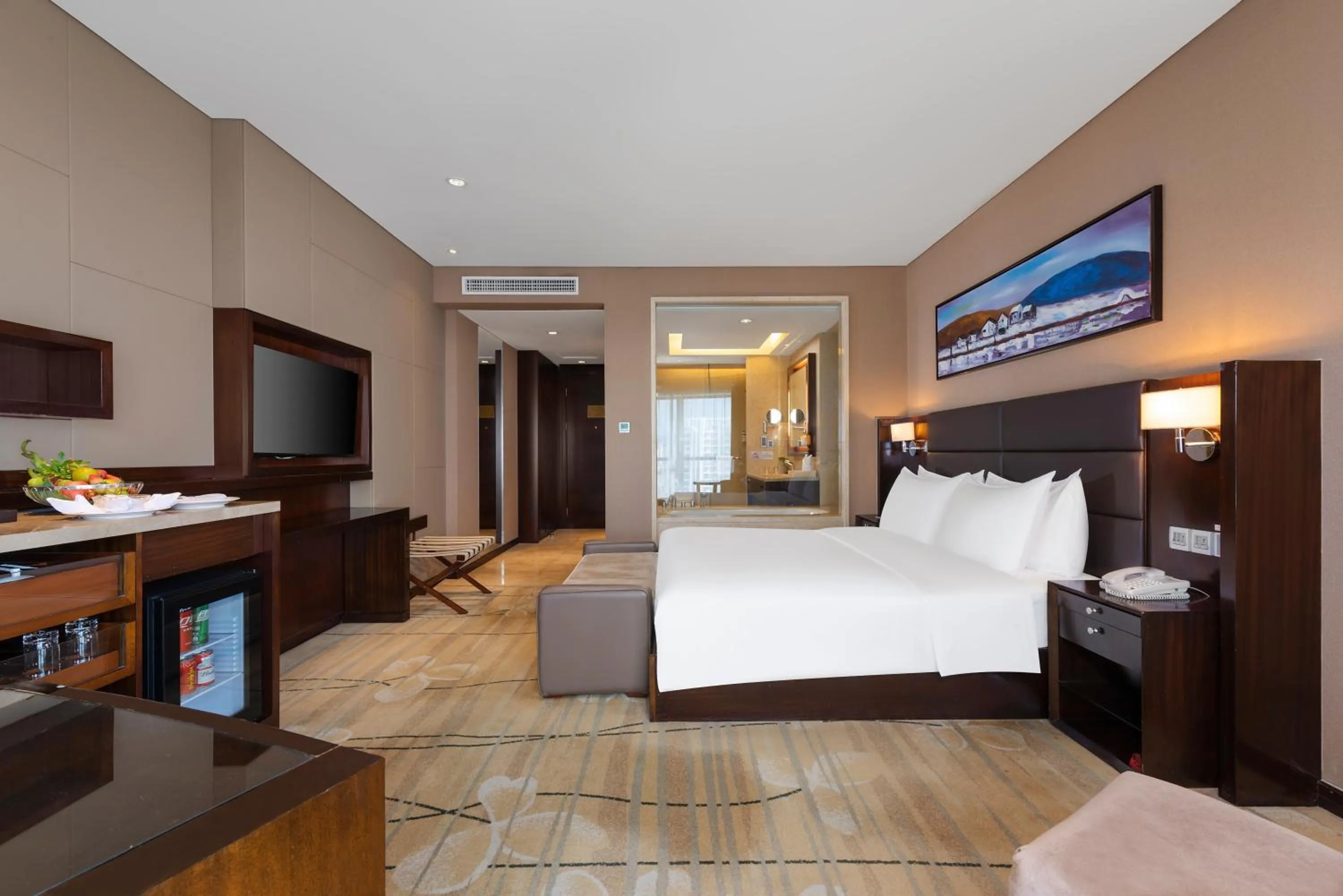Bedroom, Bed in Wyndham Putian Downtown