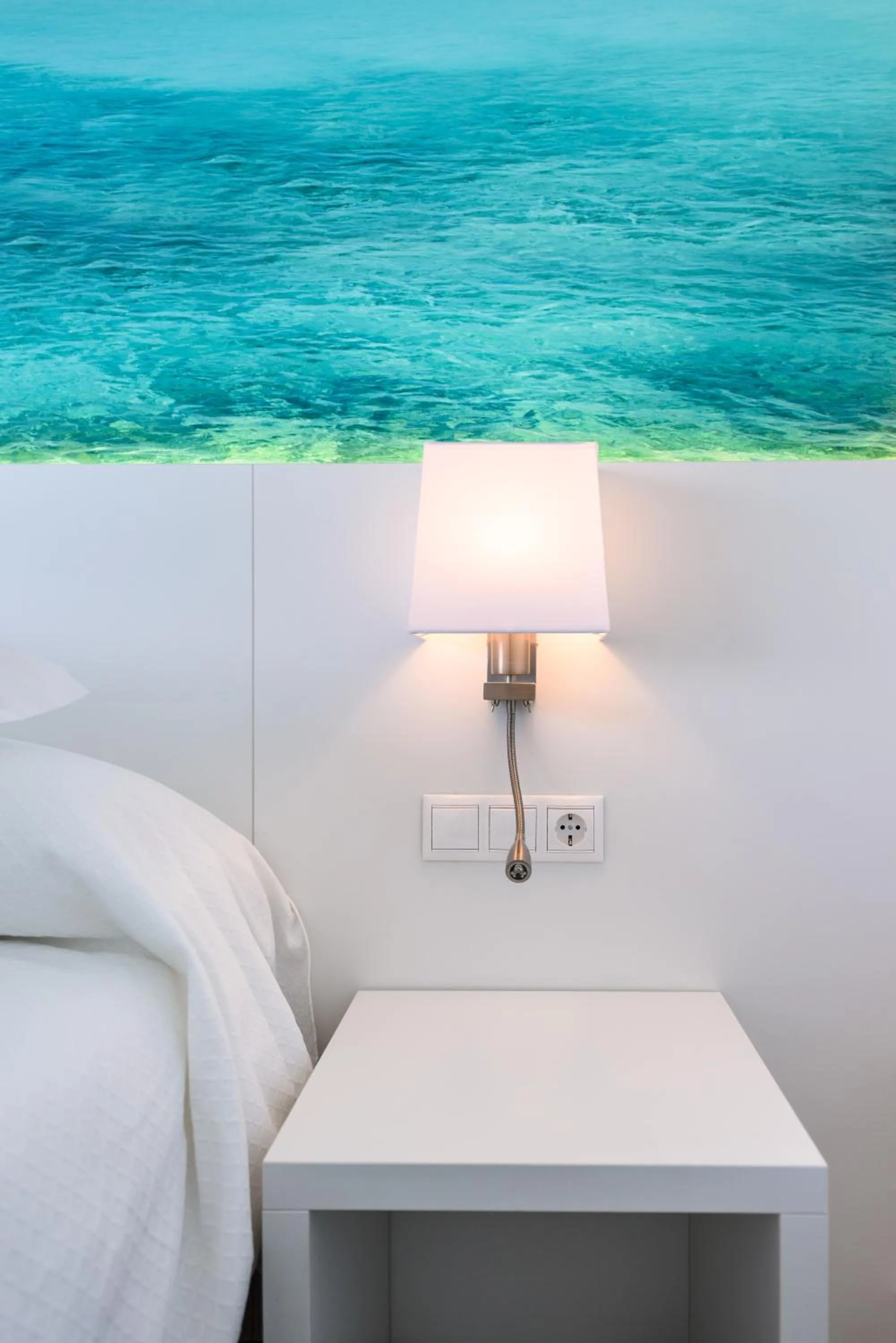 Decorative detail, Bed in Plaza Santa Ponsa Boutique - Adults Only.