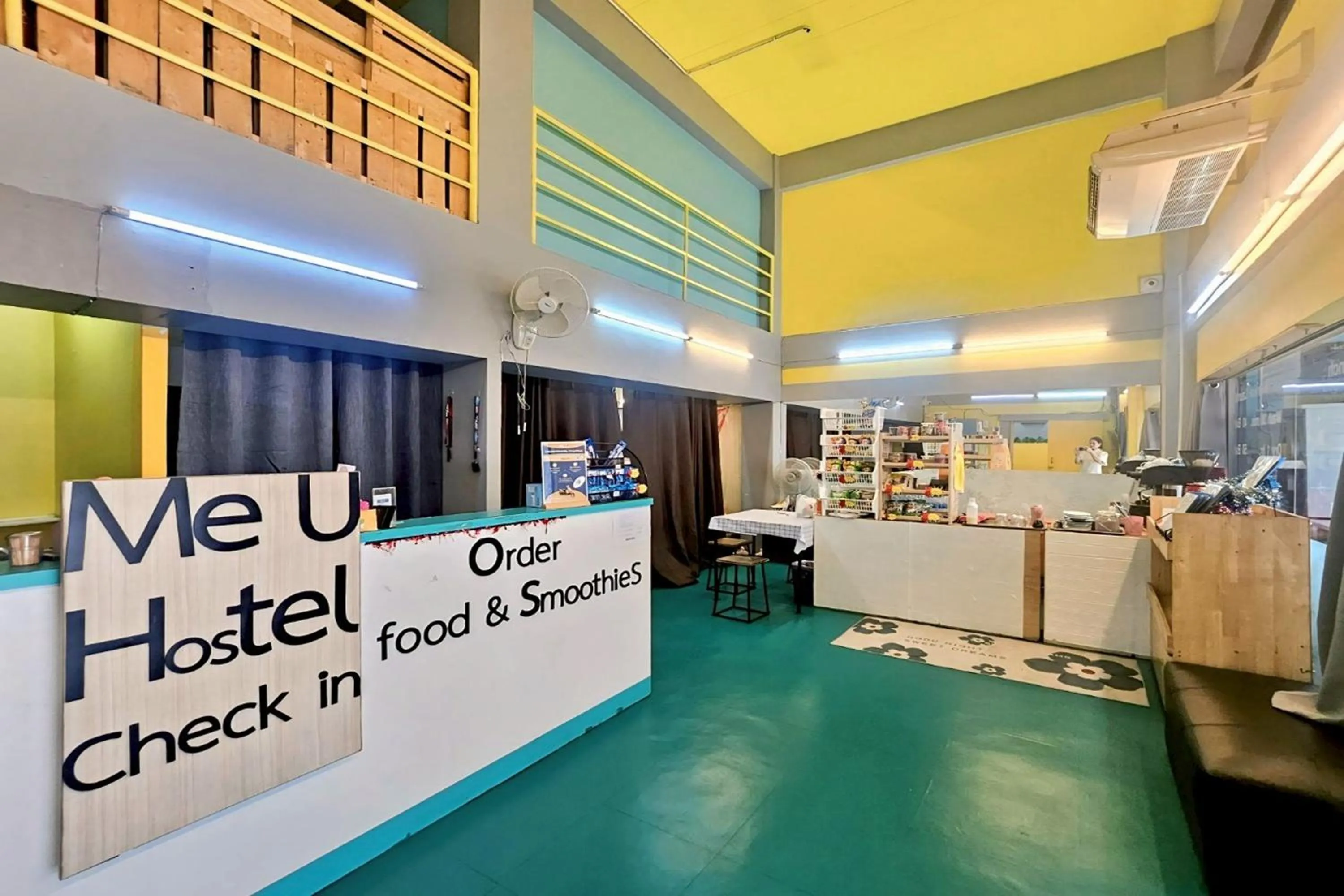 Lobby or reception in Me U Hostel