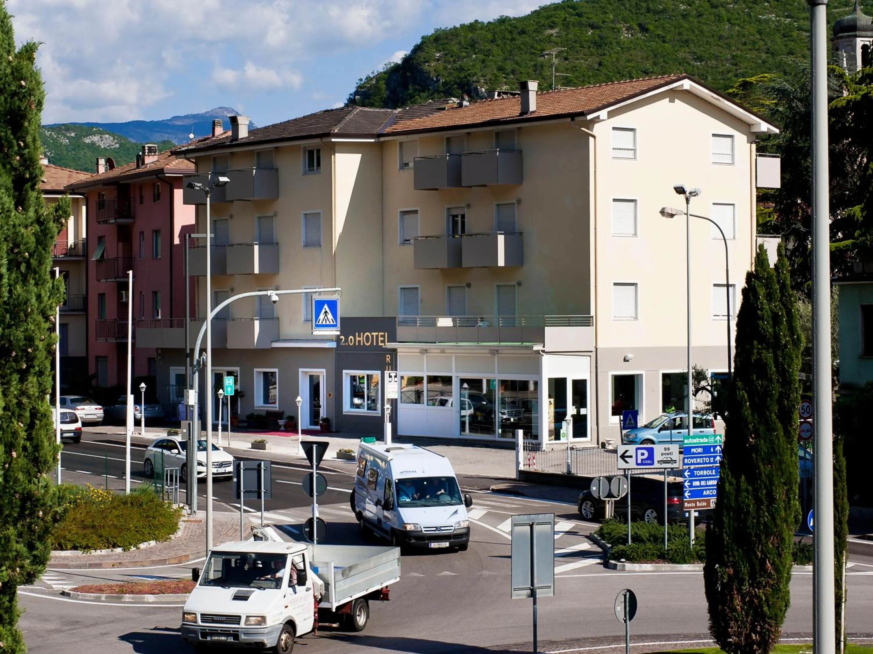 Facade/entrance in Hotel Rubino