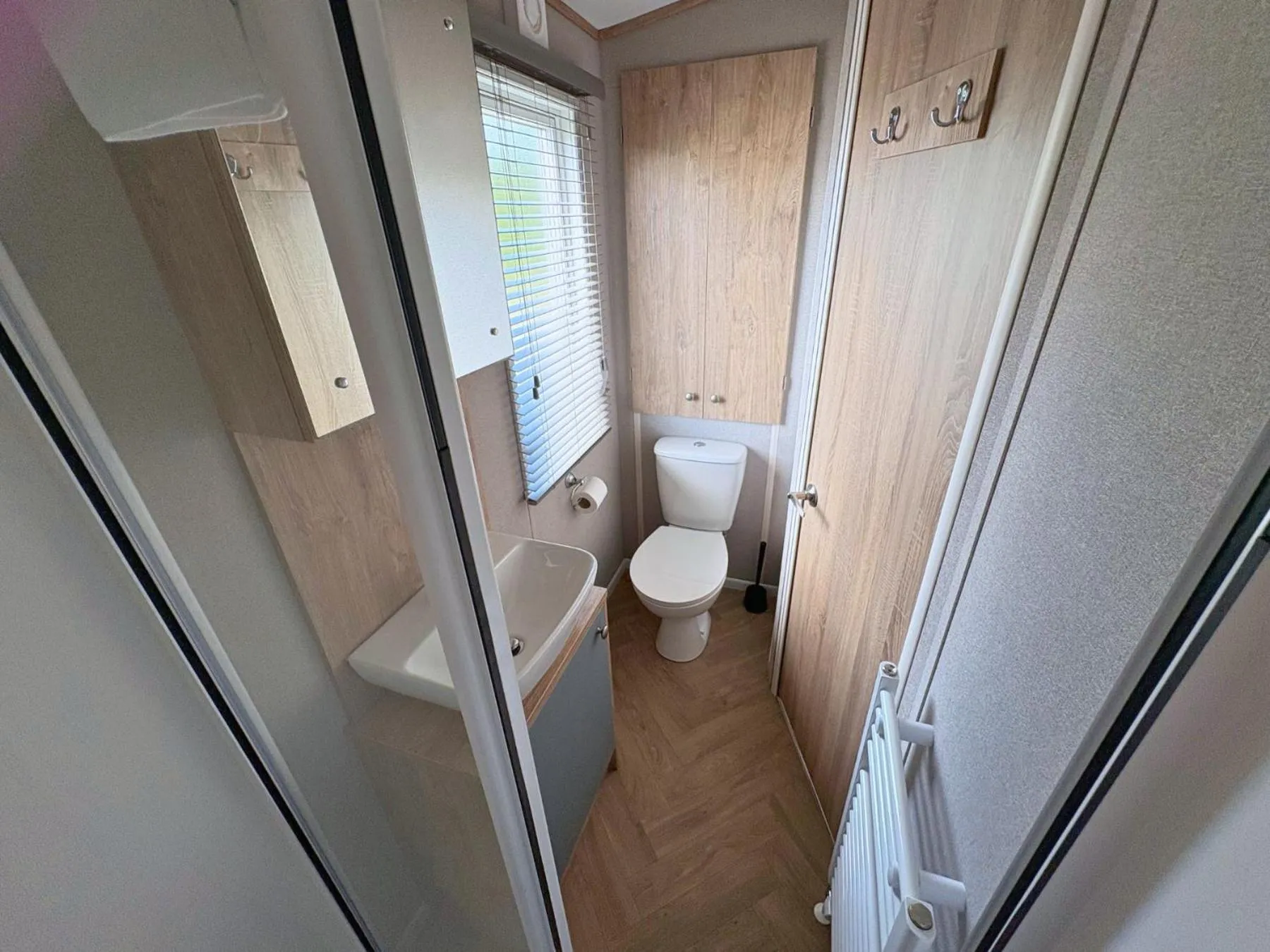 Toilet in Linwater Caravan Park - Luxury Lodges and Static Caravans near Edinburgh