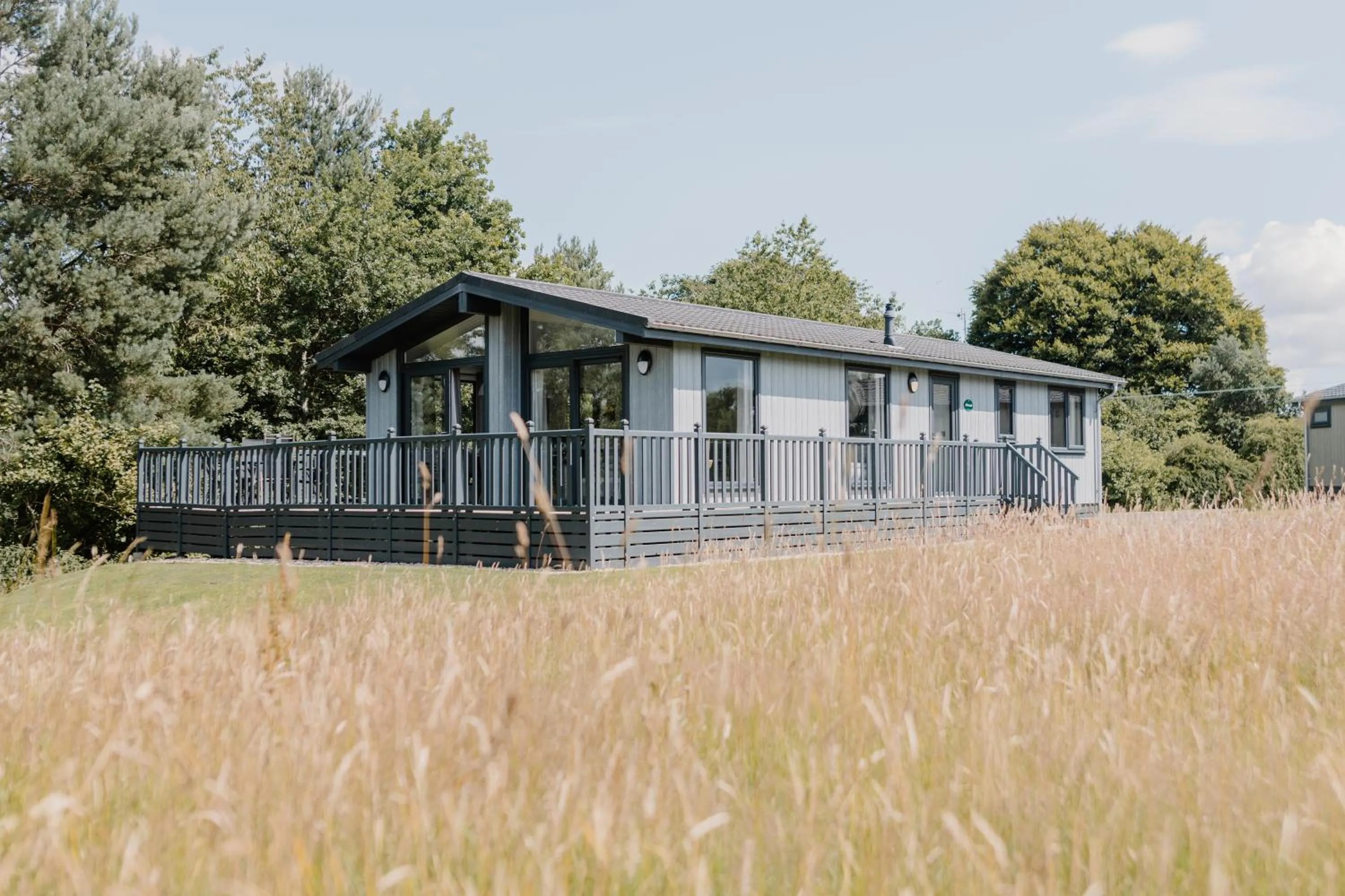 Property building in Linwater Caravan Park - Luxury Lodges and Static Caravans near Edinburgh