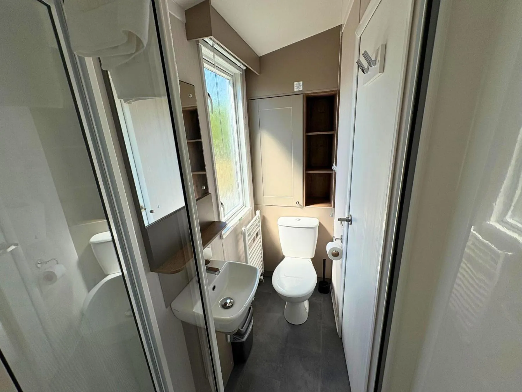 Bathroom in Linwater Caravan Park - Luxury Lodges and Static Caravans near Edinburgh
