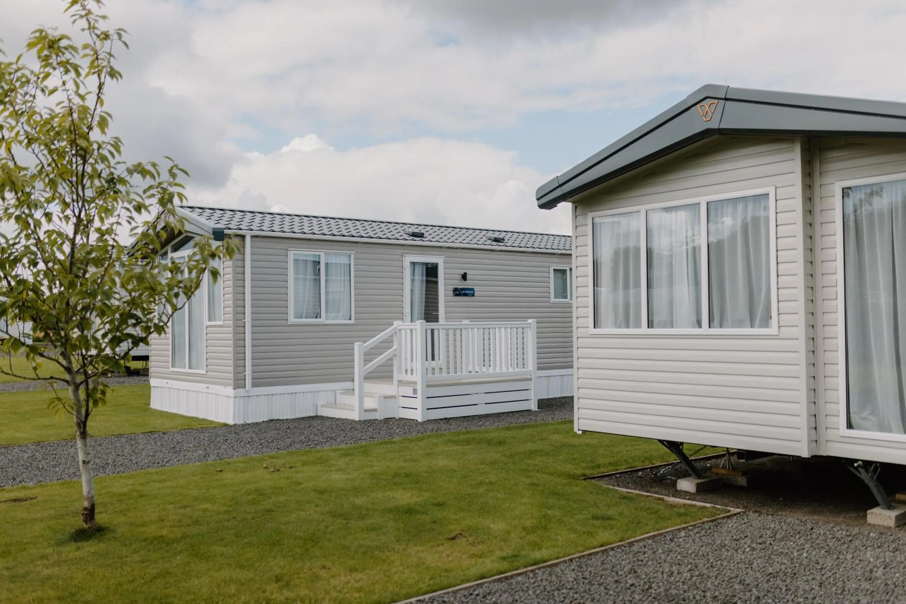 Property building in Linwater Caravan Park - Luxury Lodges and Static Caravans near Edinburgh