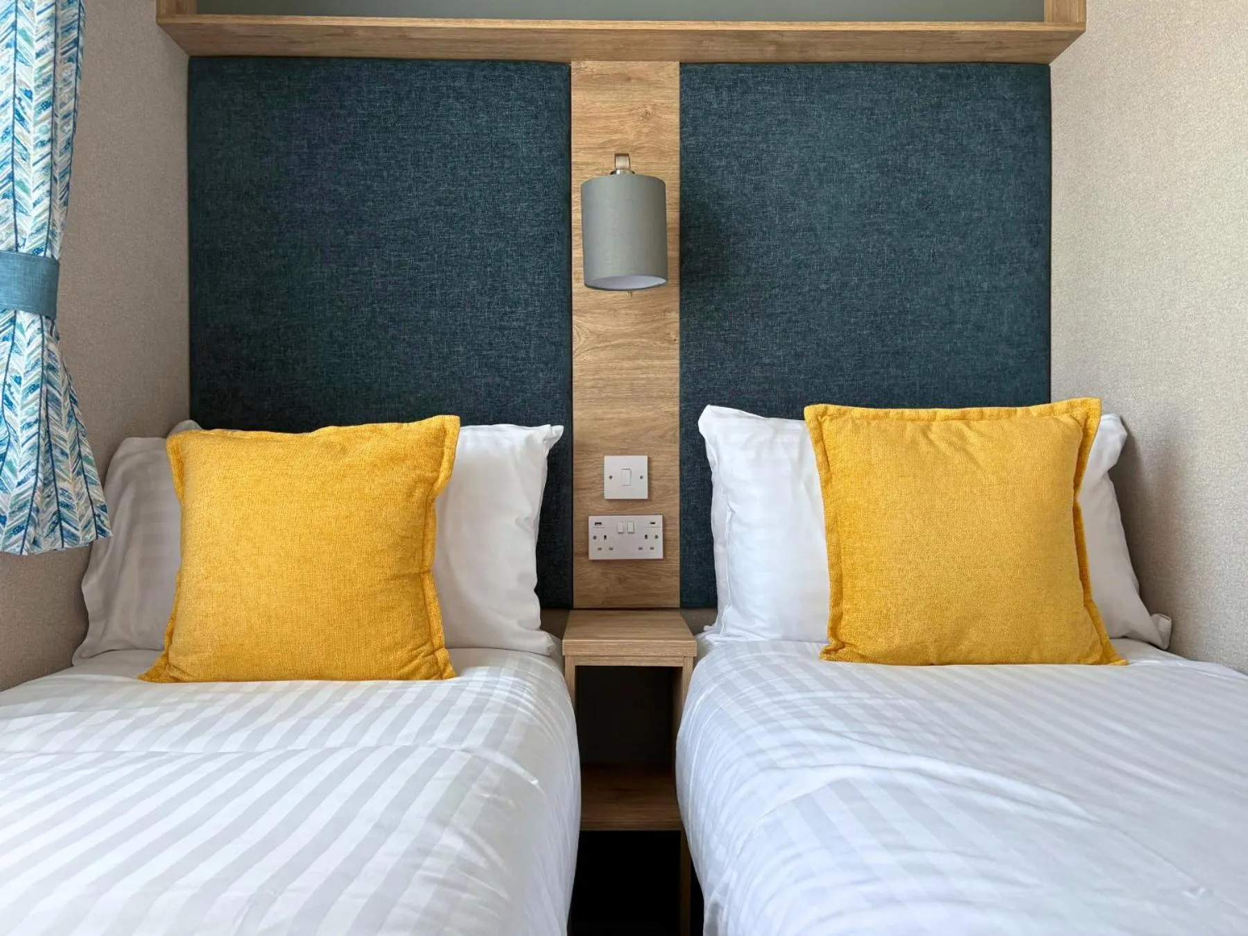 Bed in Linwater Caravan Park - Luxury Lodges and Static Caravans near Edinburgh