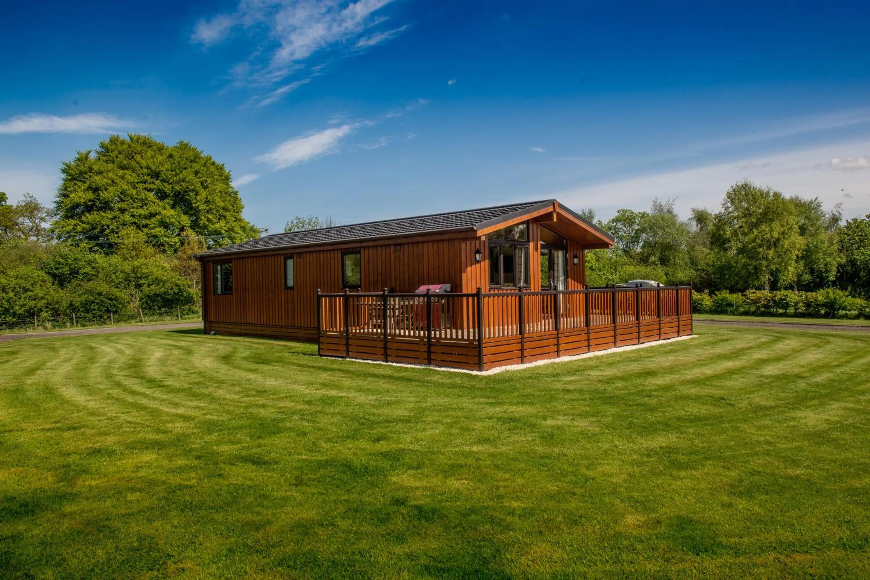Property building in Linwater Caravan Park - Luxury Lodges and Static Caravans near Edinburgh
