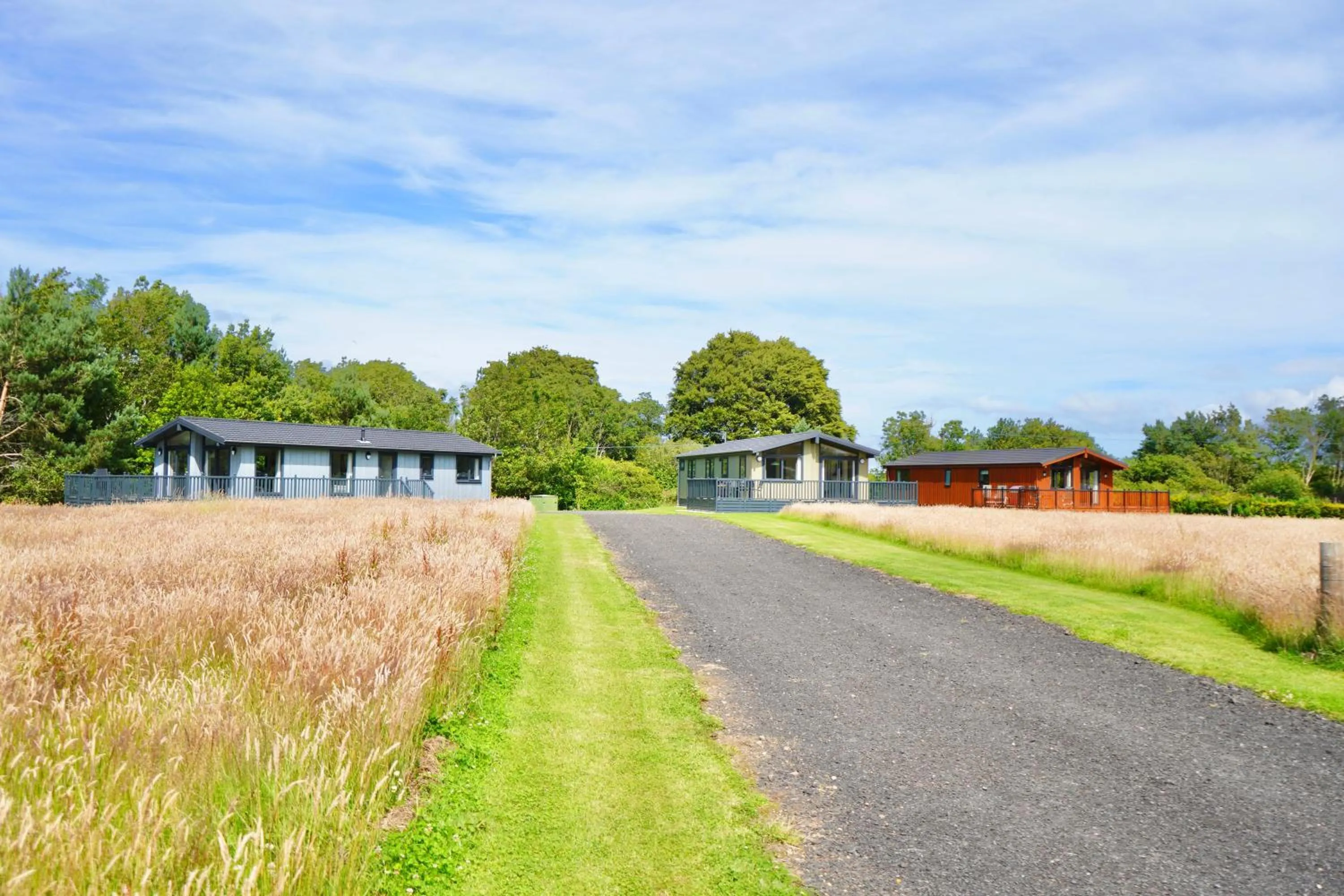 Property building in Linwater Caravan Park - Luxury Lodges and Static Caravans near Edinburgh