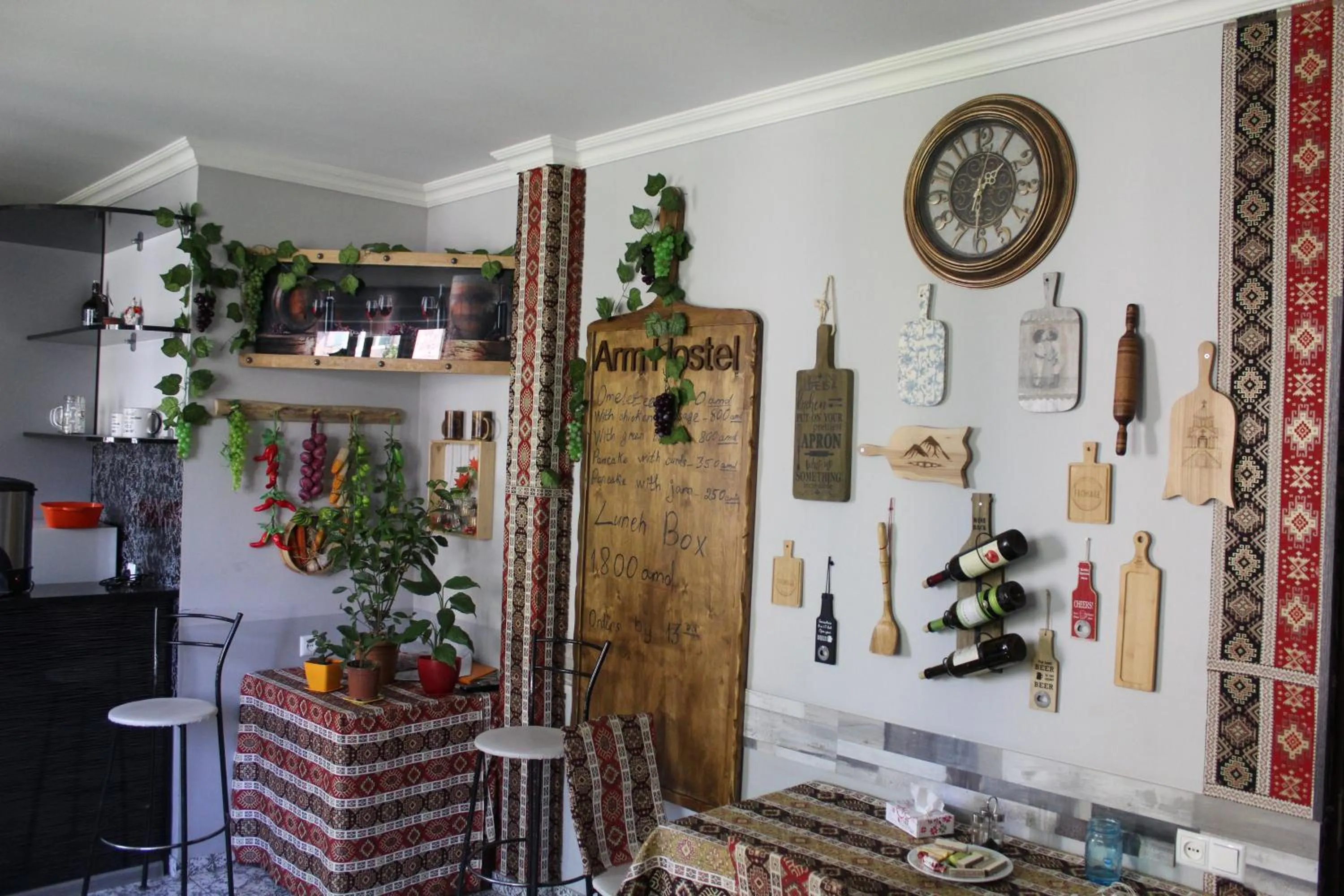 Kitchen or kitchenette in Arm Hostel