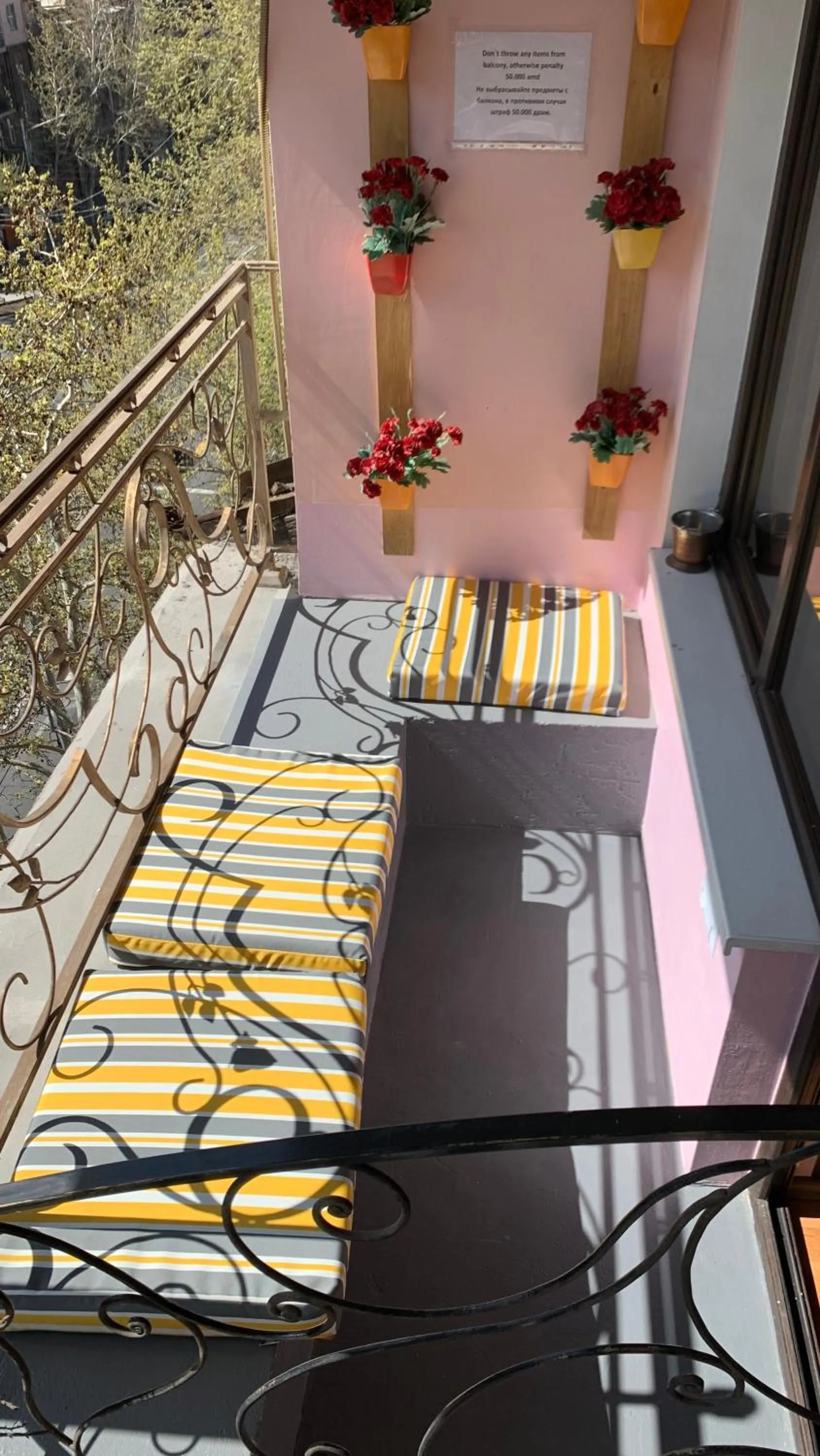 Balcony/Terrace in Arm Hostel