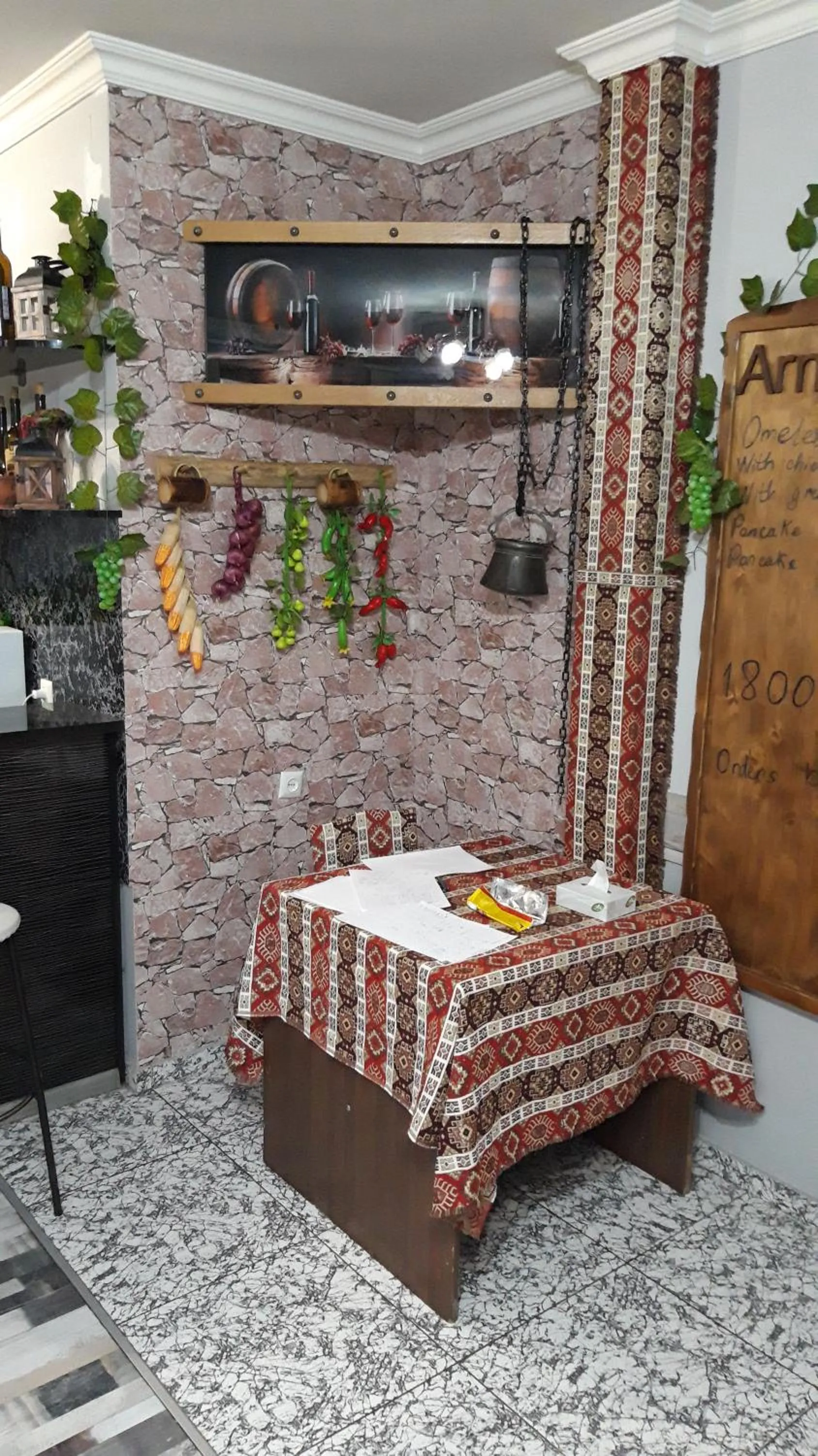 kitchen, Bed in Arm Hostel