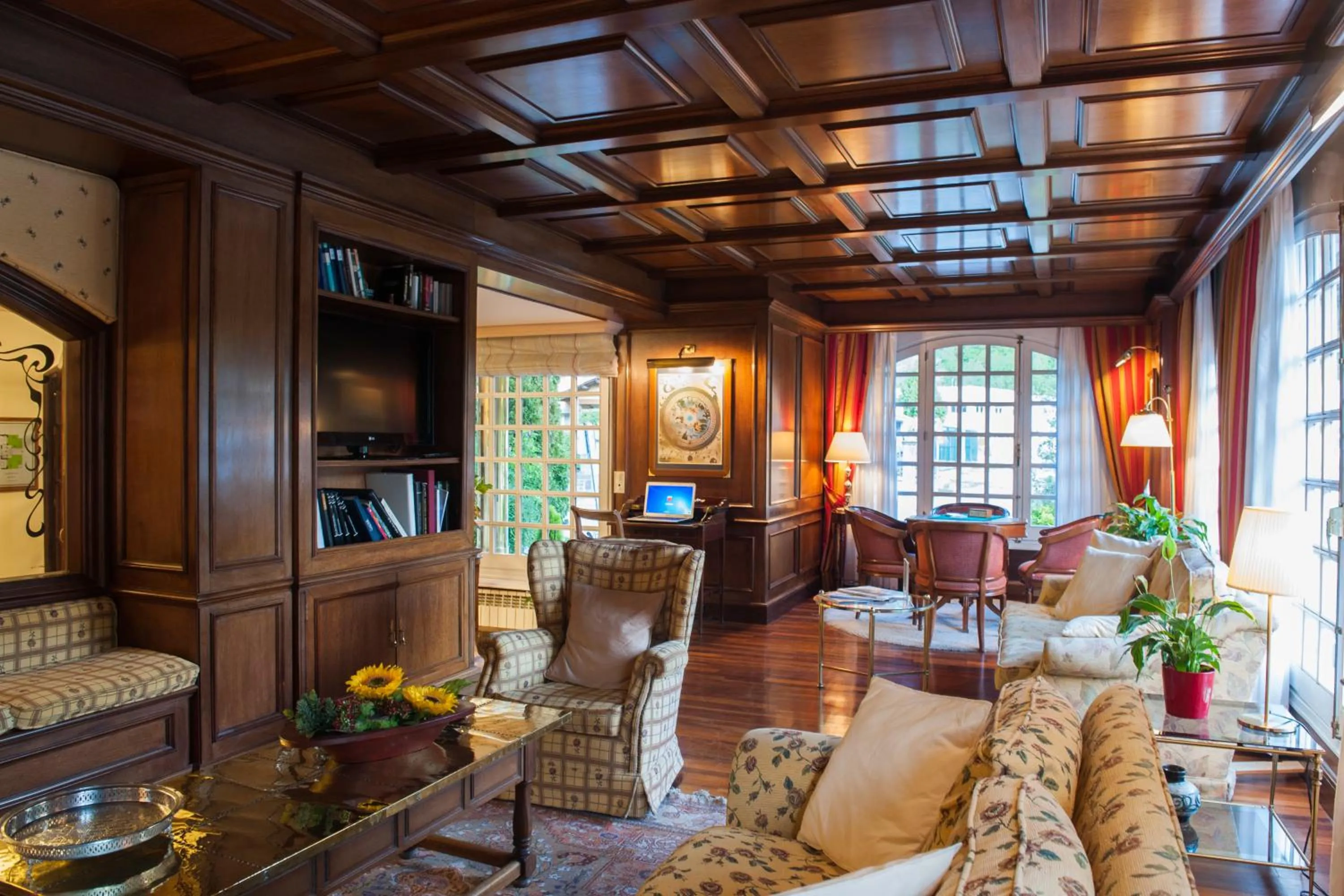 Lobby or reception in Hotel Edelweiss