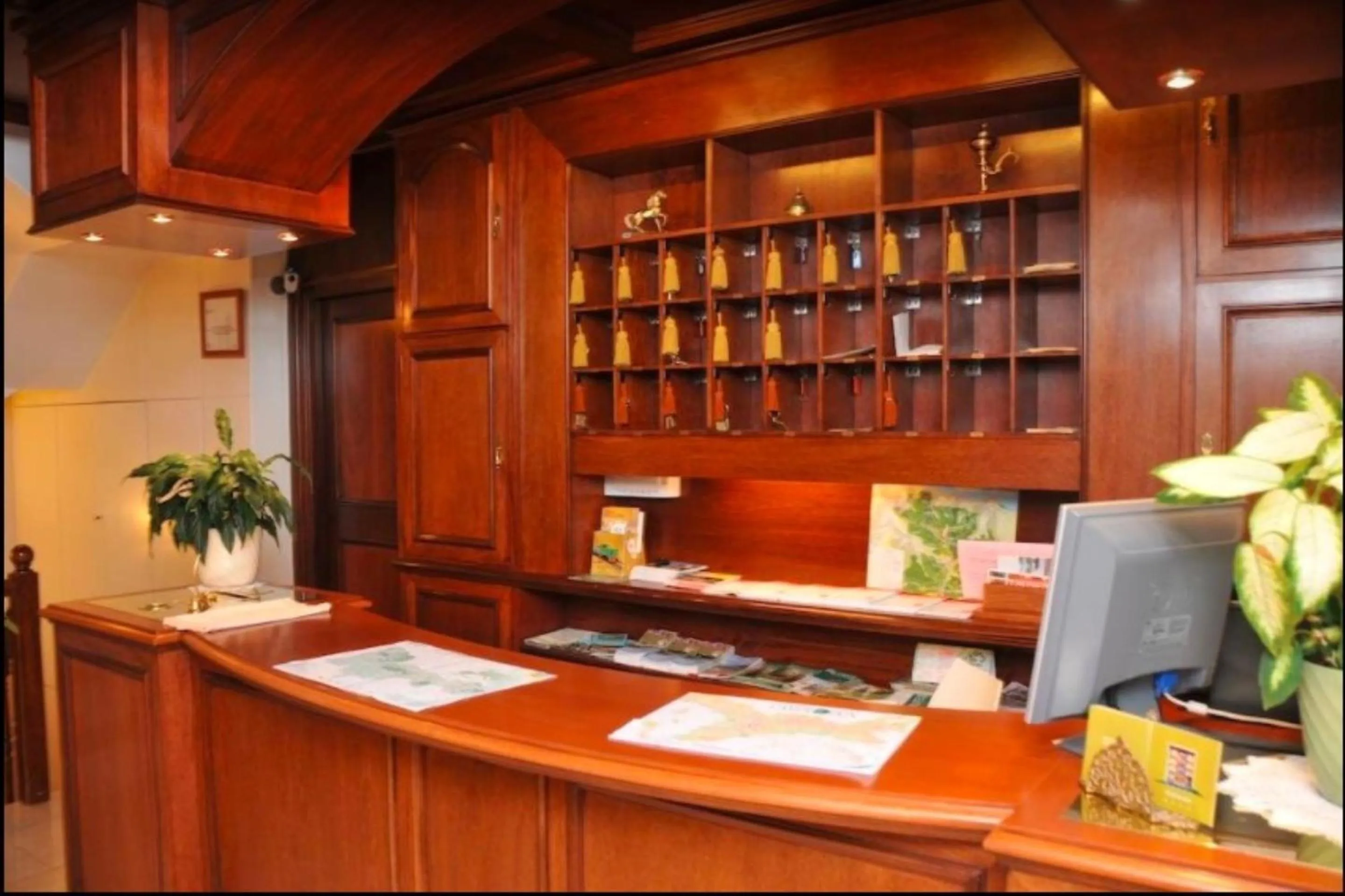 Lobby or reception in Hotel Edelweiss