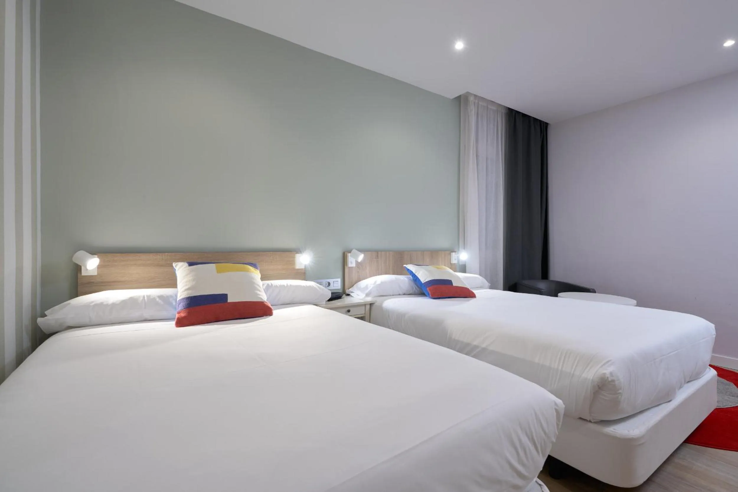 Bed in Hotel Pasarela