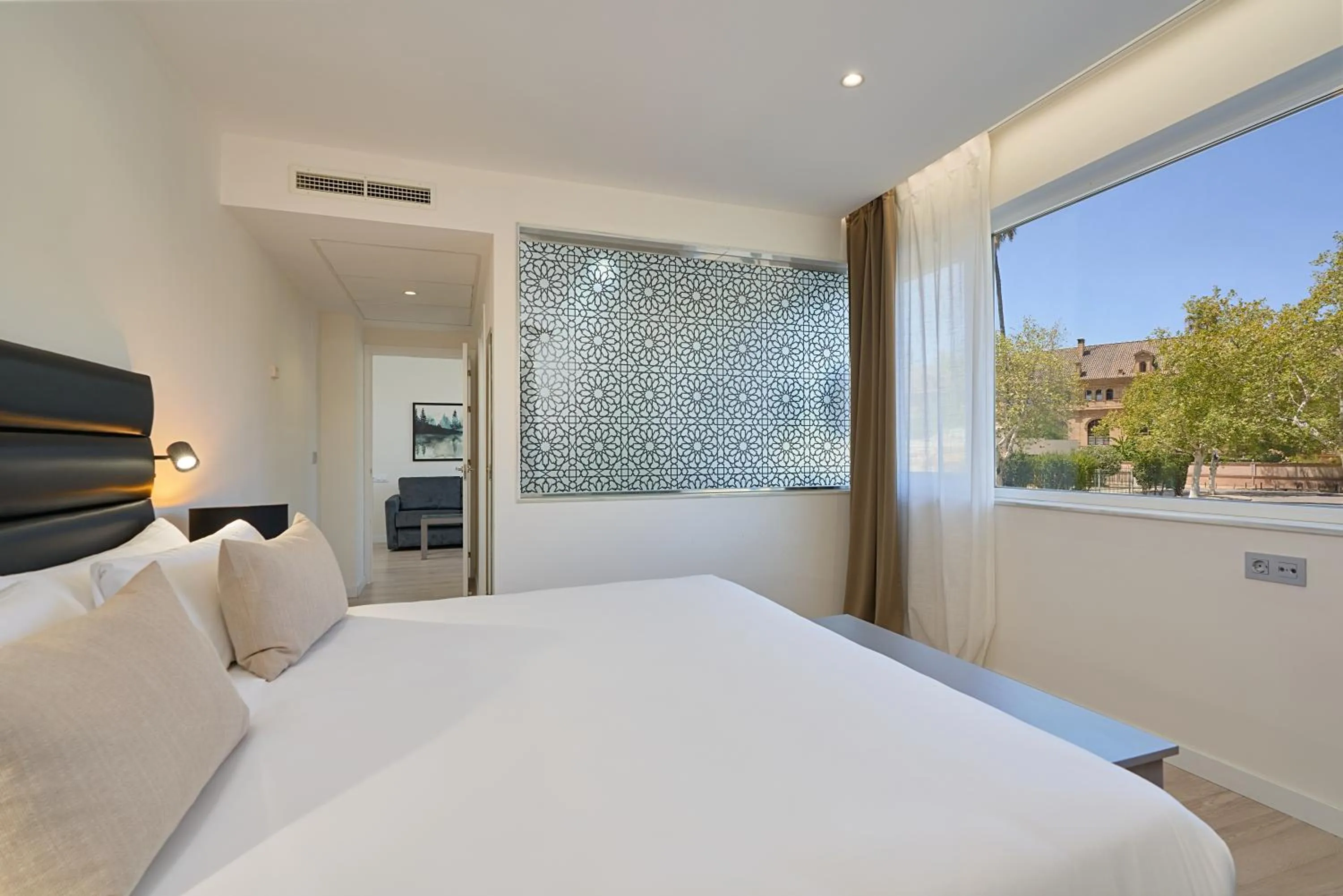 Bedroom, Bed in Hotel Pasarela