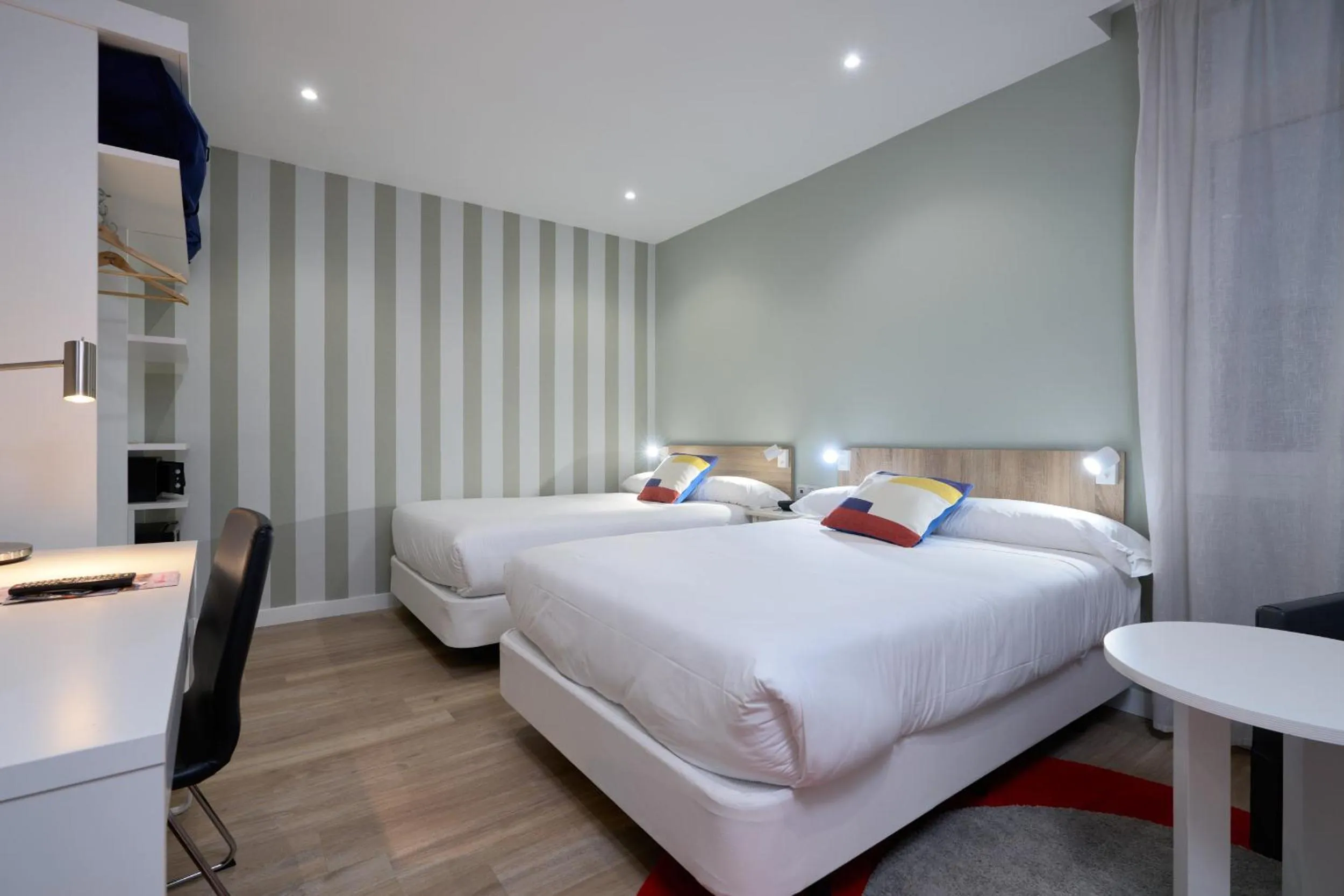 Bed in Hotel Pasarela