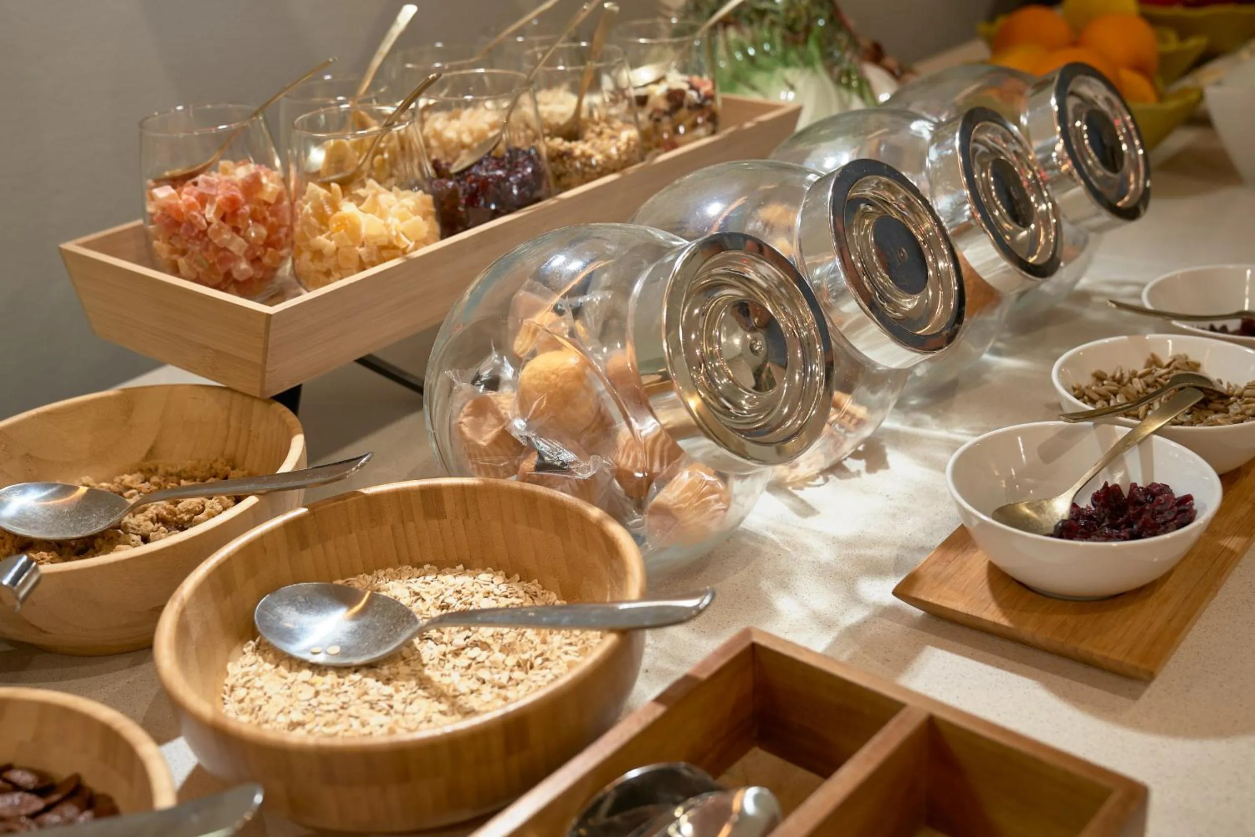 Buffet breakfast in Hotel Pasarela