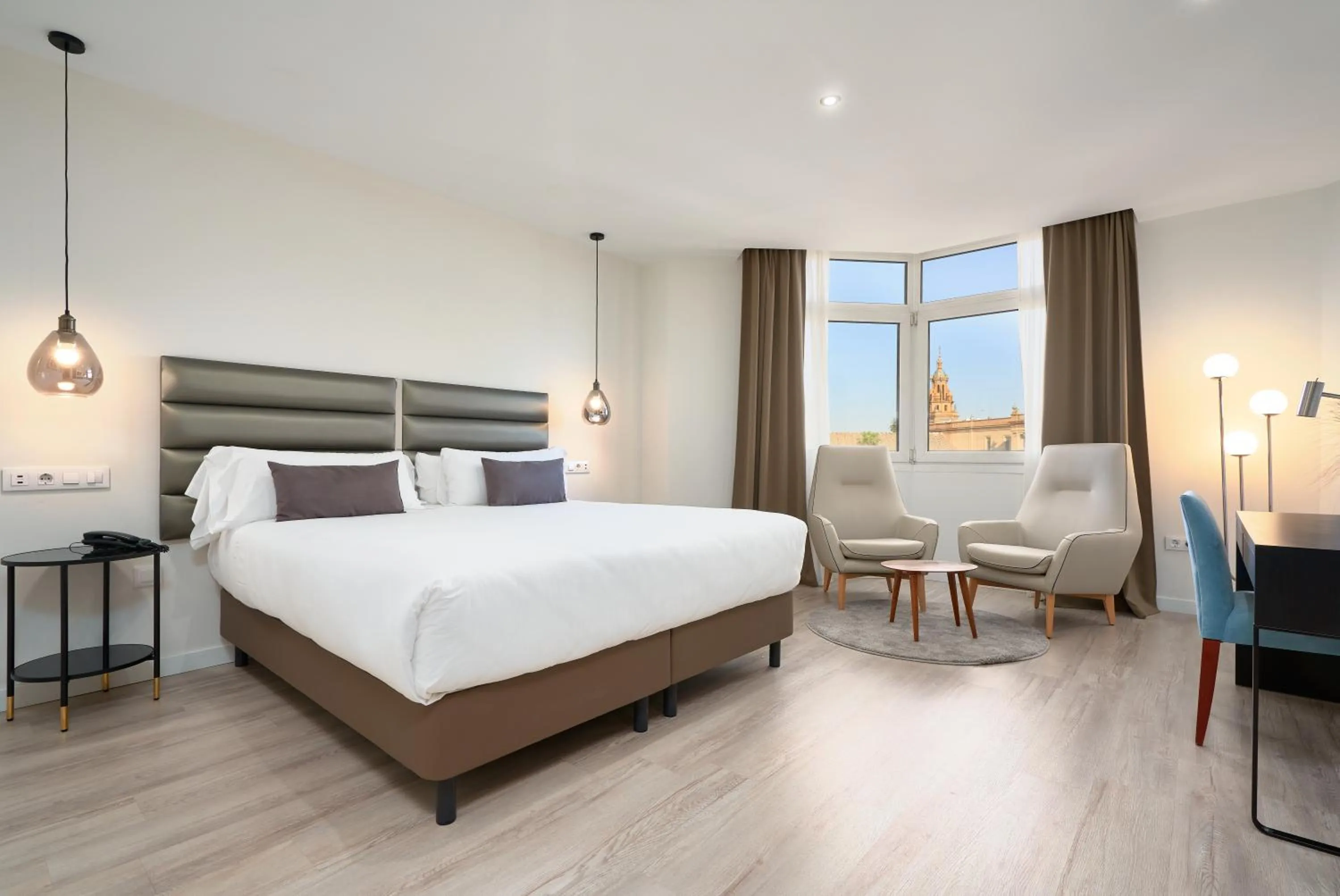 Bedroom, Bed in Hotel Pasarela