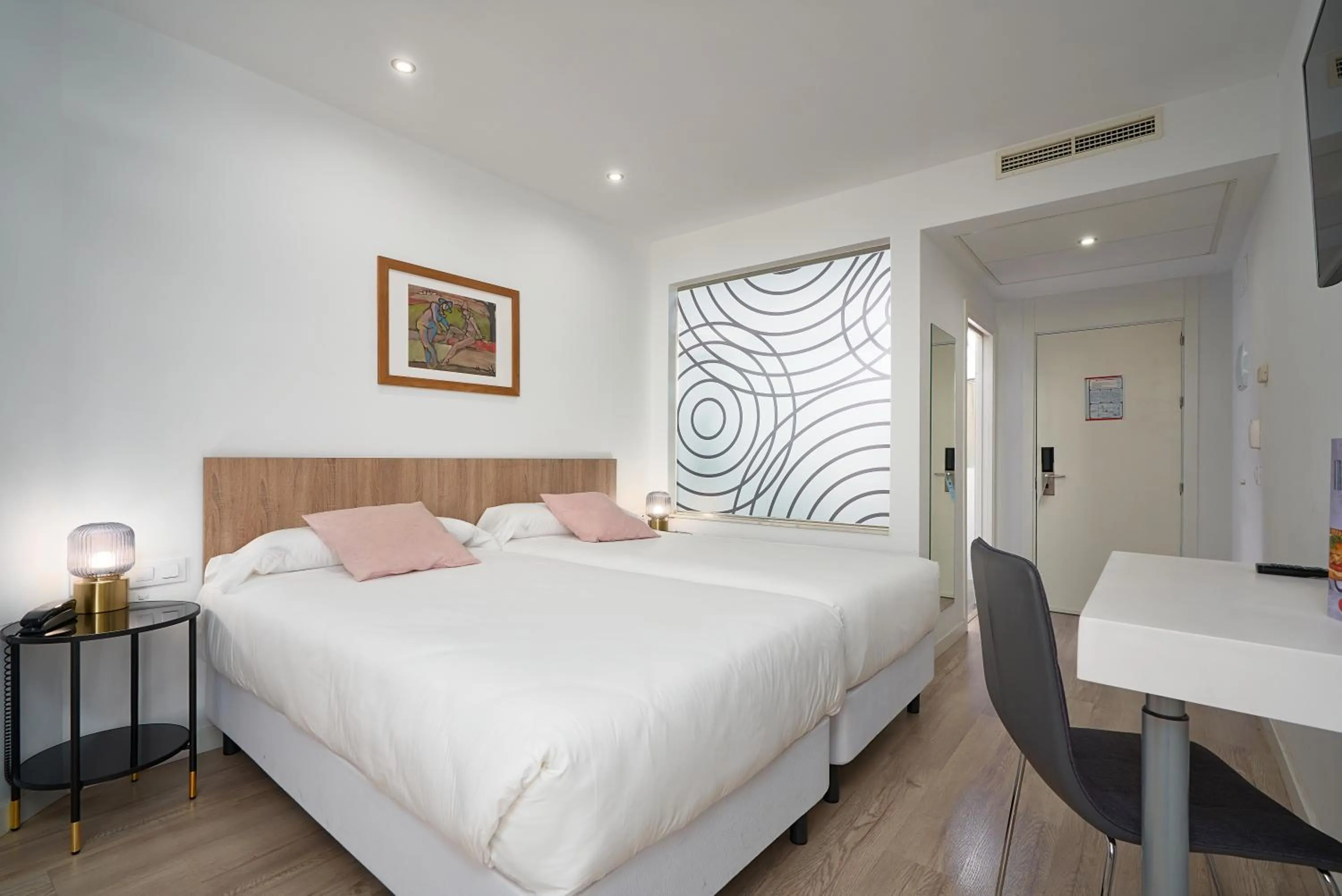 Bed in Hotel Pasarela