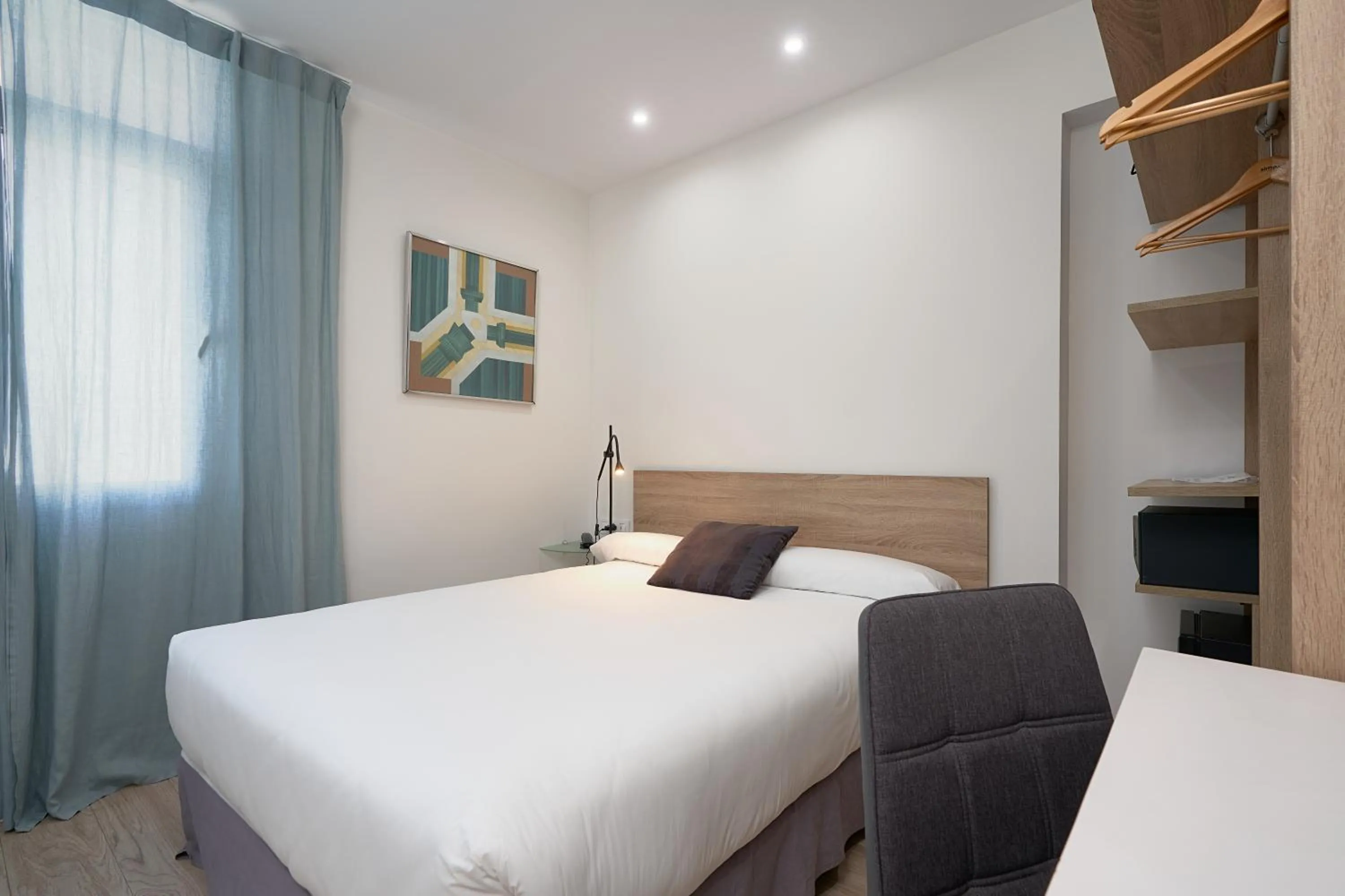 Bedroom, Bed in Hotel Pasarela