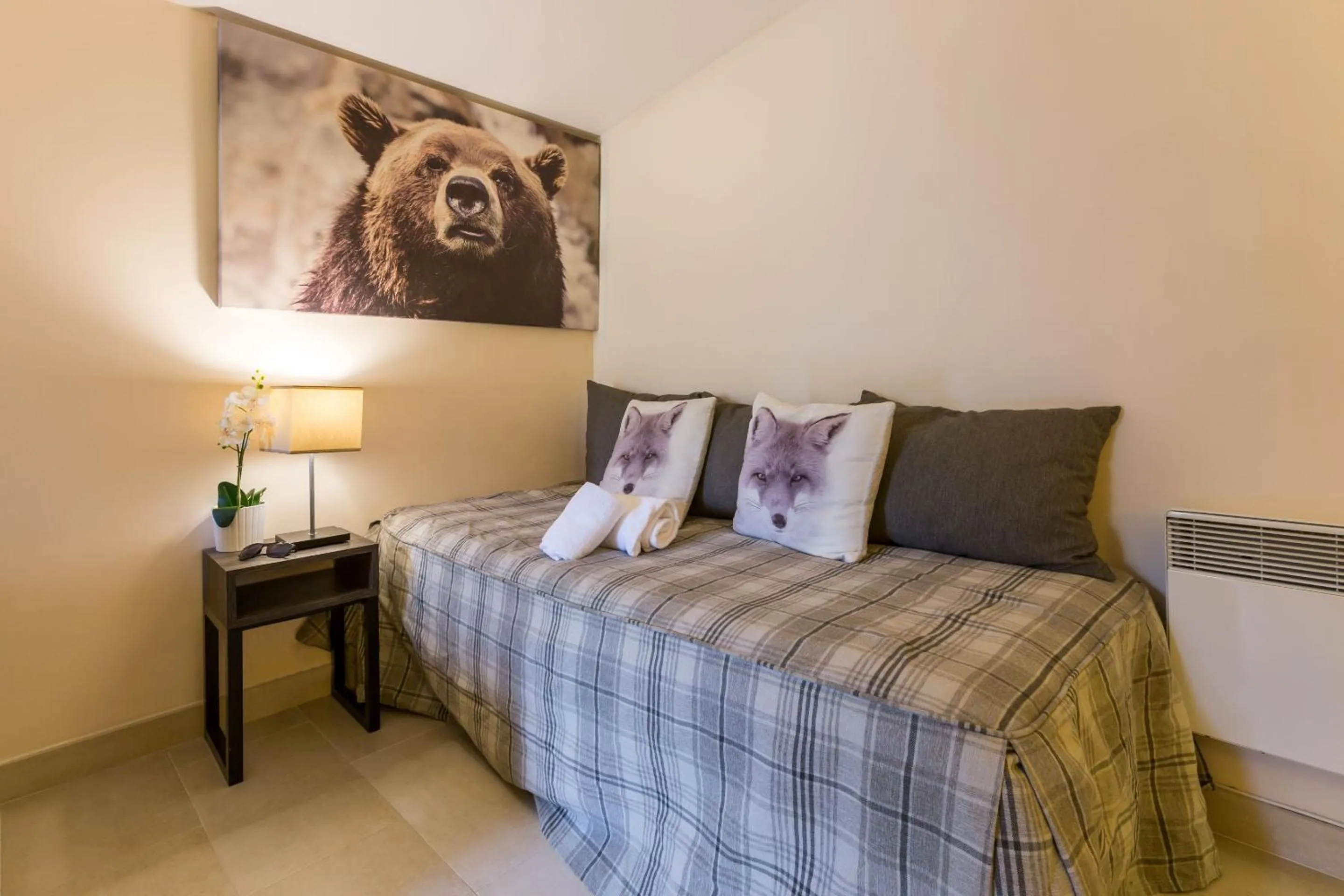 Bed in Pierre & Vacances Pas de la Casa Princesa