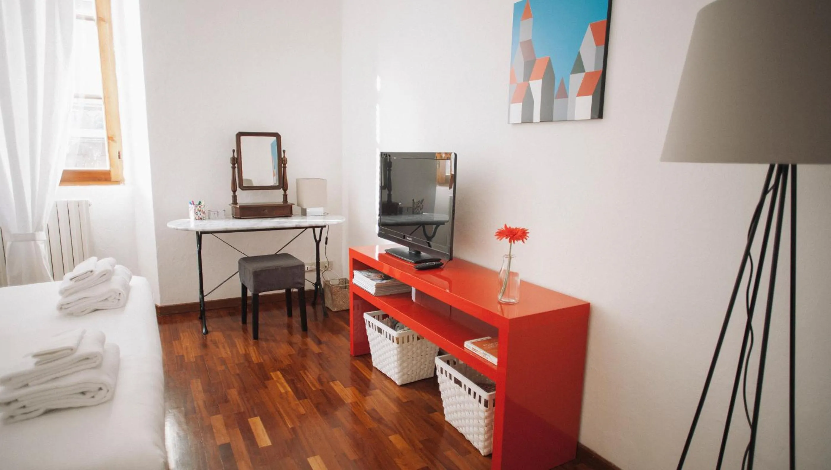 Living room, Bed in Cesare da Sesto