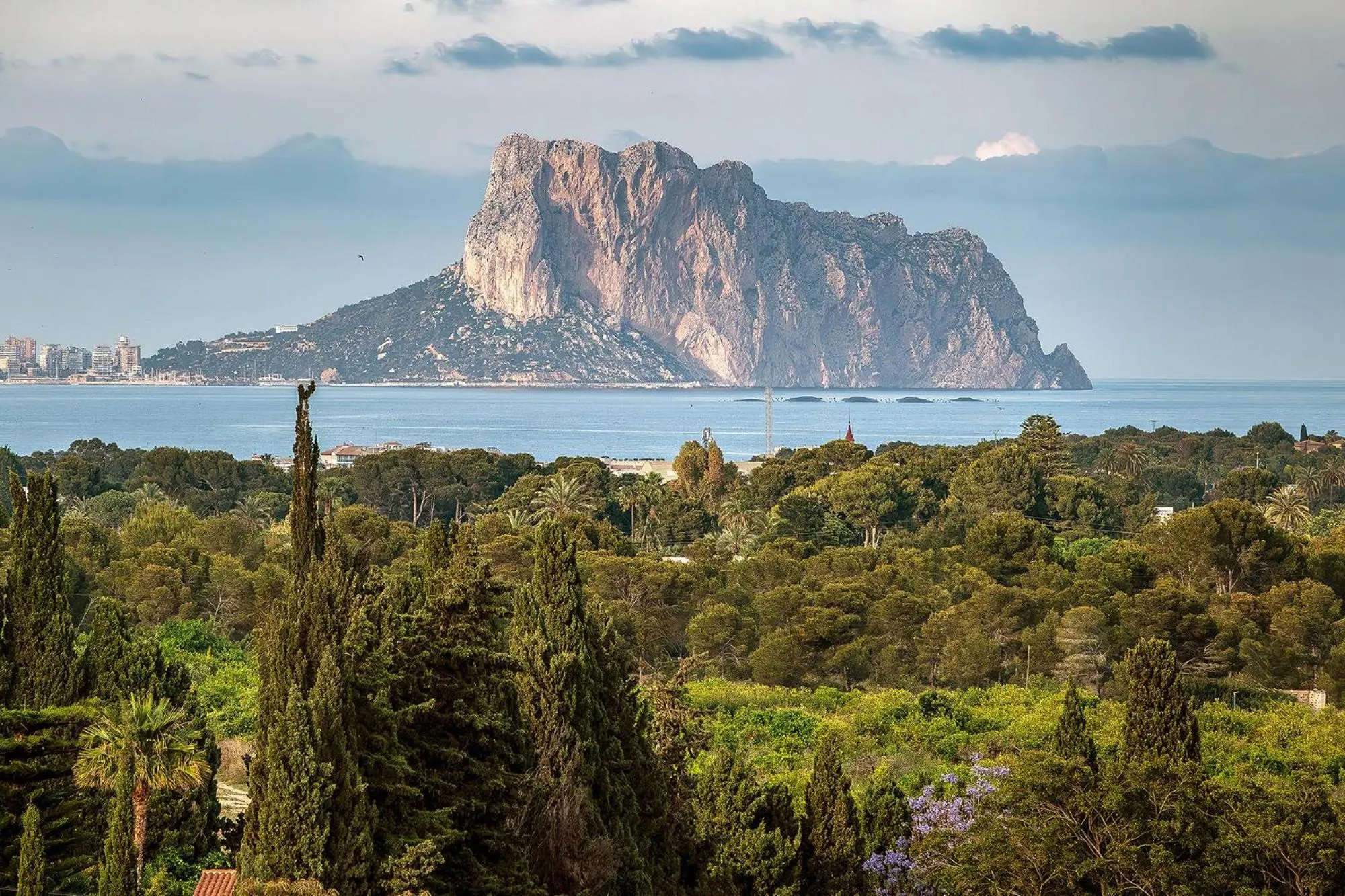 Natural landscape in La Estación