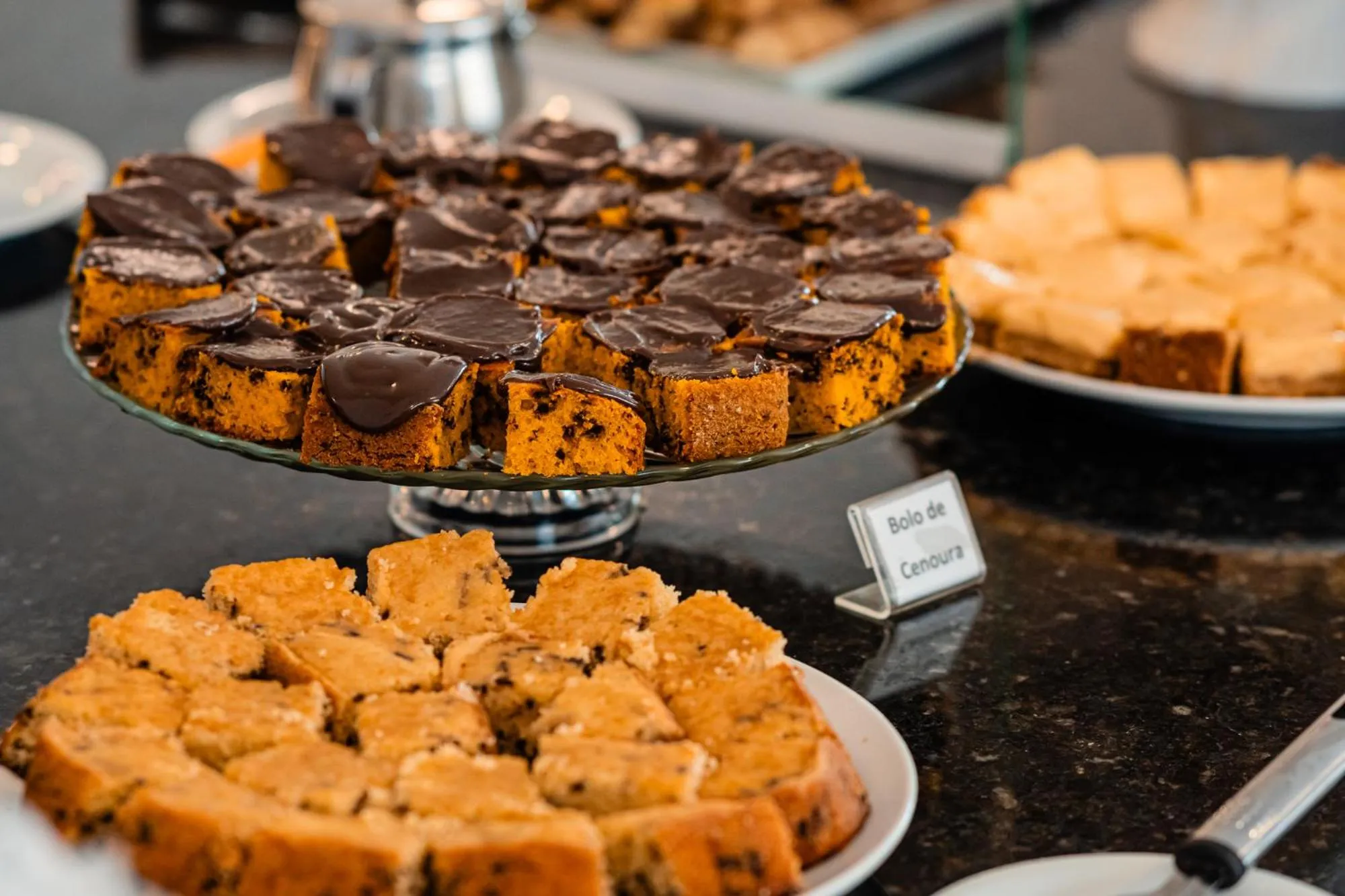 Buffet breakfast in Pousada Concha Dourada