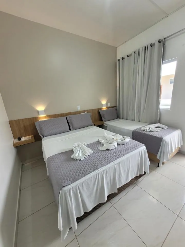 Bedroom, Bed in Pousada Concha Dourada