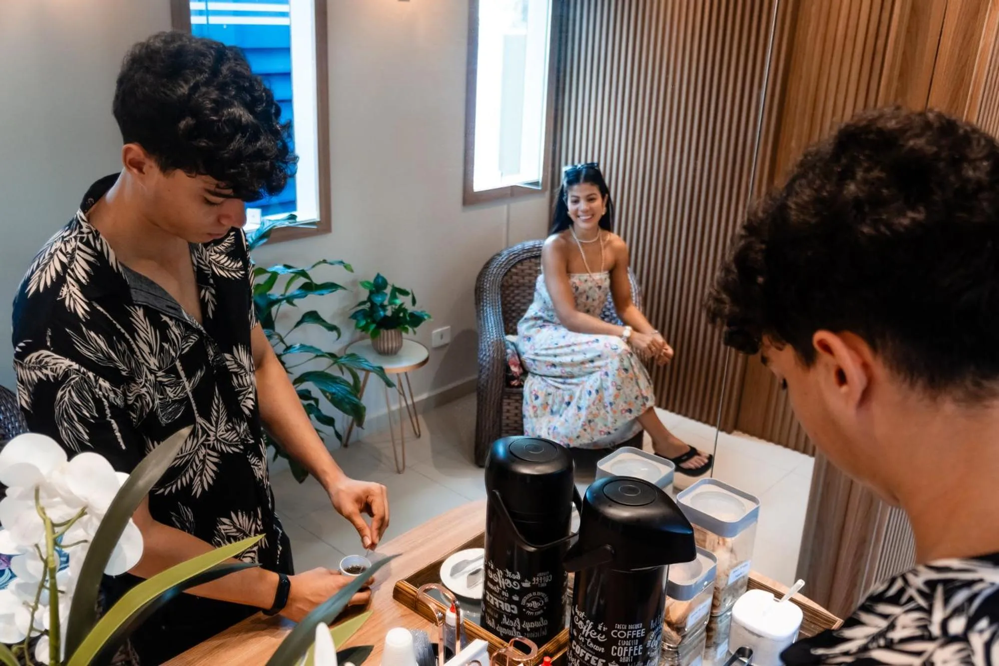 Coffee/tea facilities in Pousada Concha Dourada