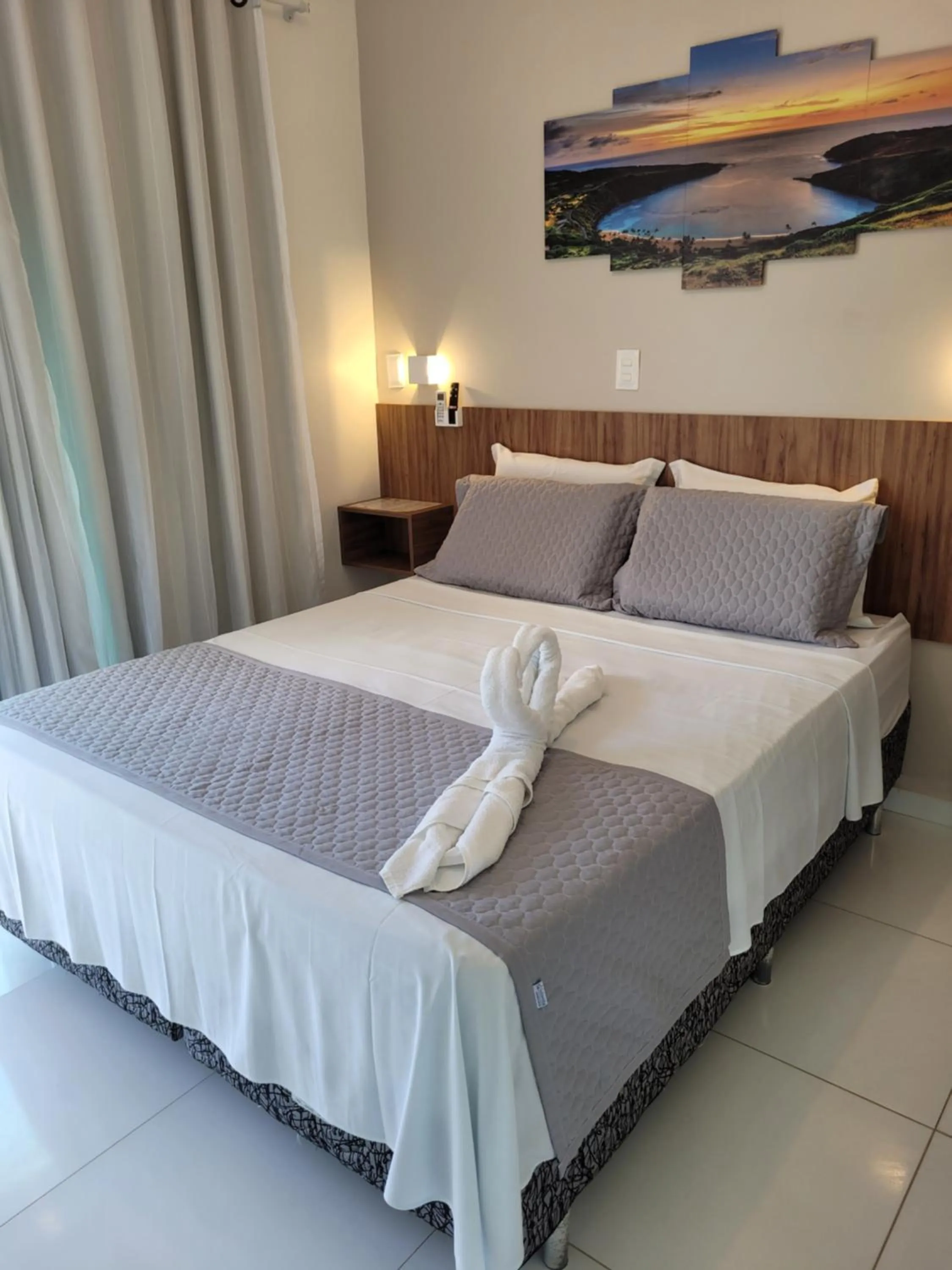 Bedroom, Bed in Pousada Concha Dourada