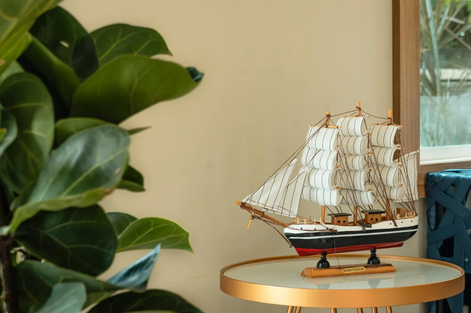 Decorative detail in Pousada Concha Dourada