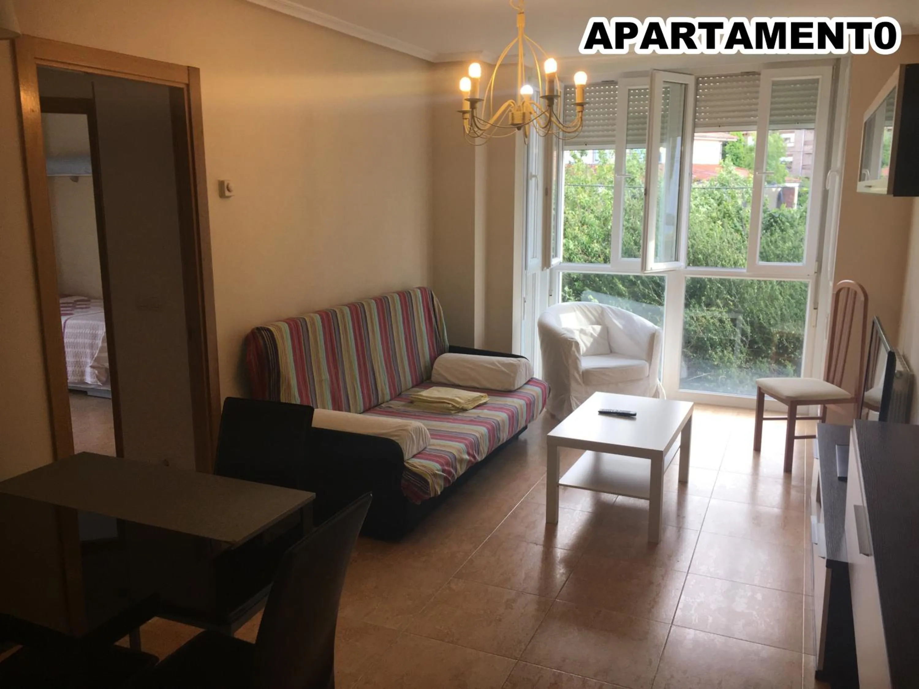 Living room in Hotel Azcona