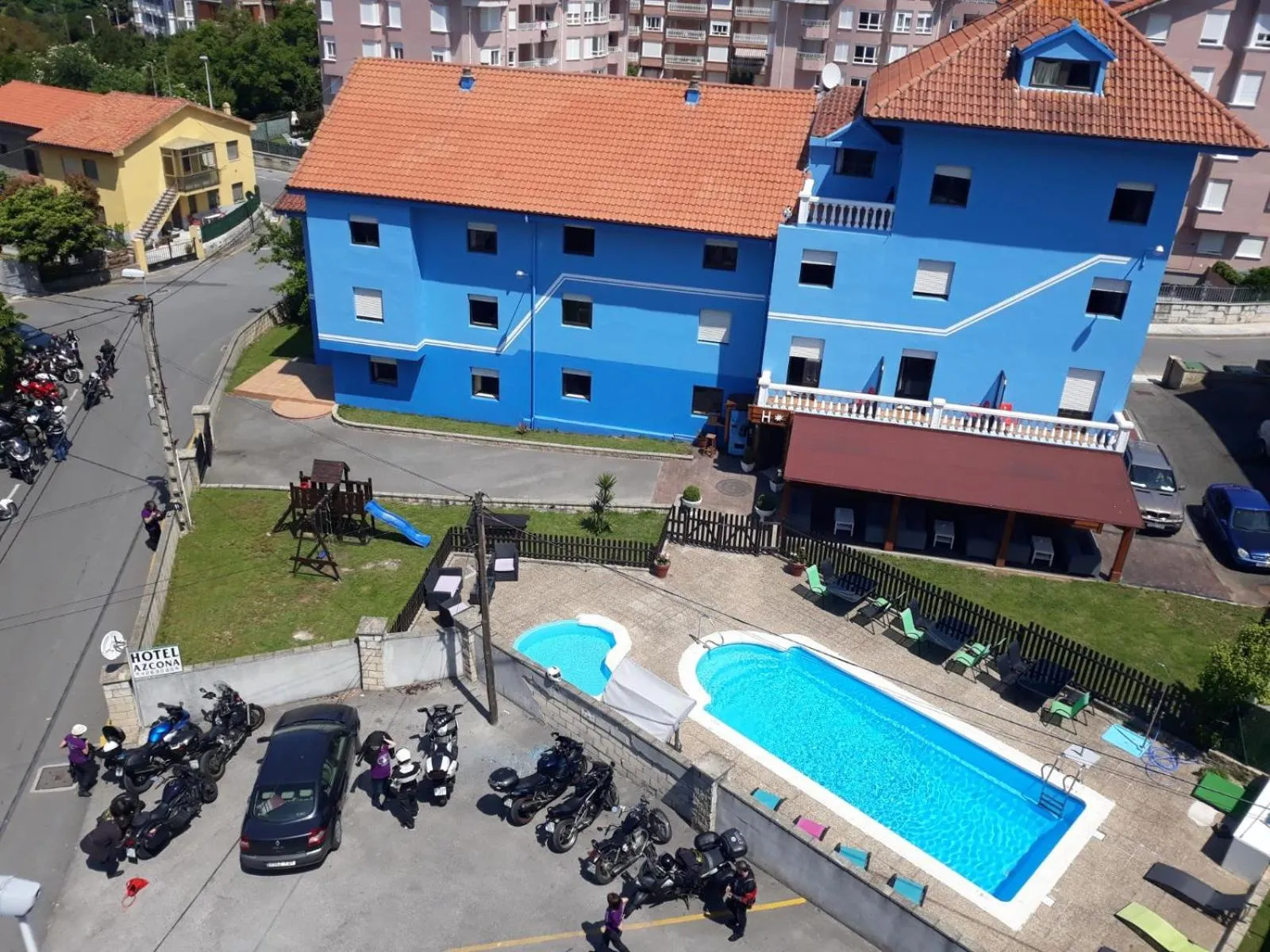 Property building in Hotel Azcona