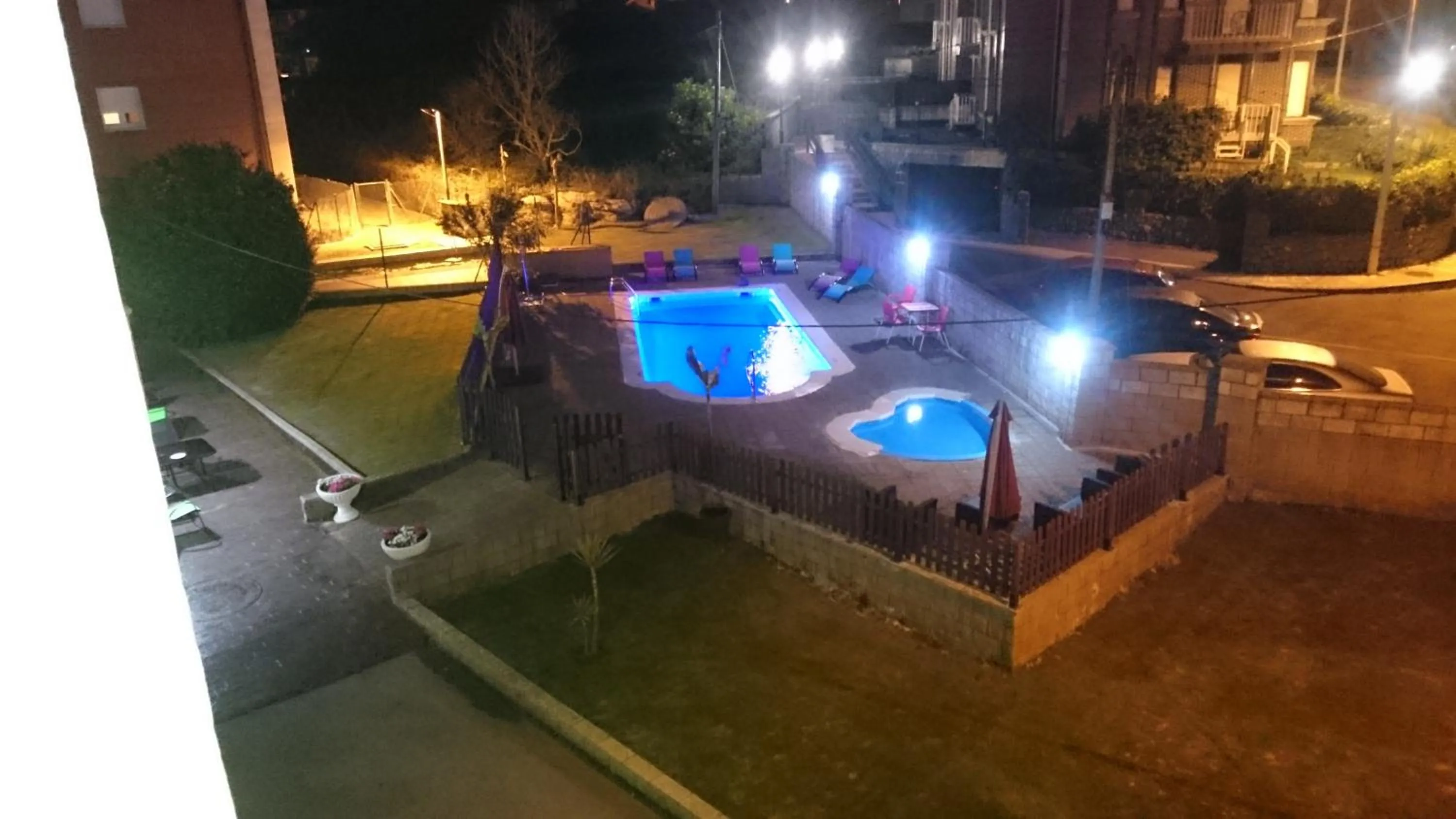 Swimming pool in Hotel Azcona