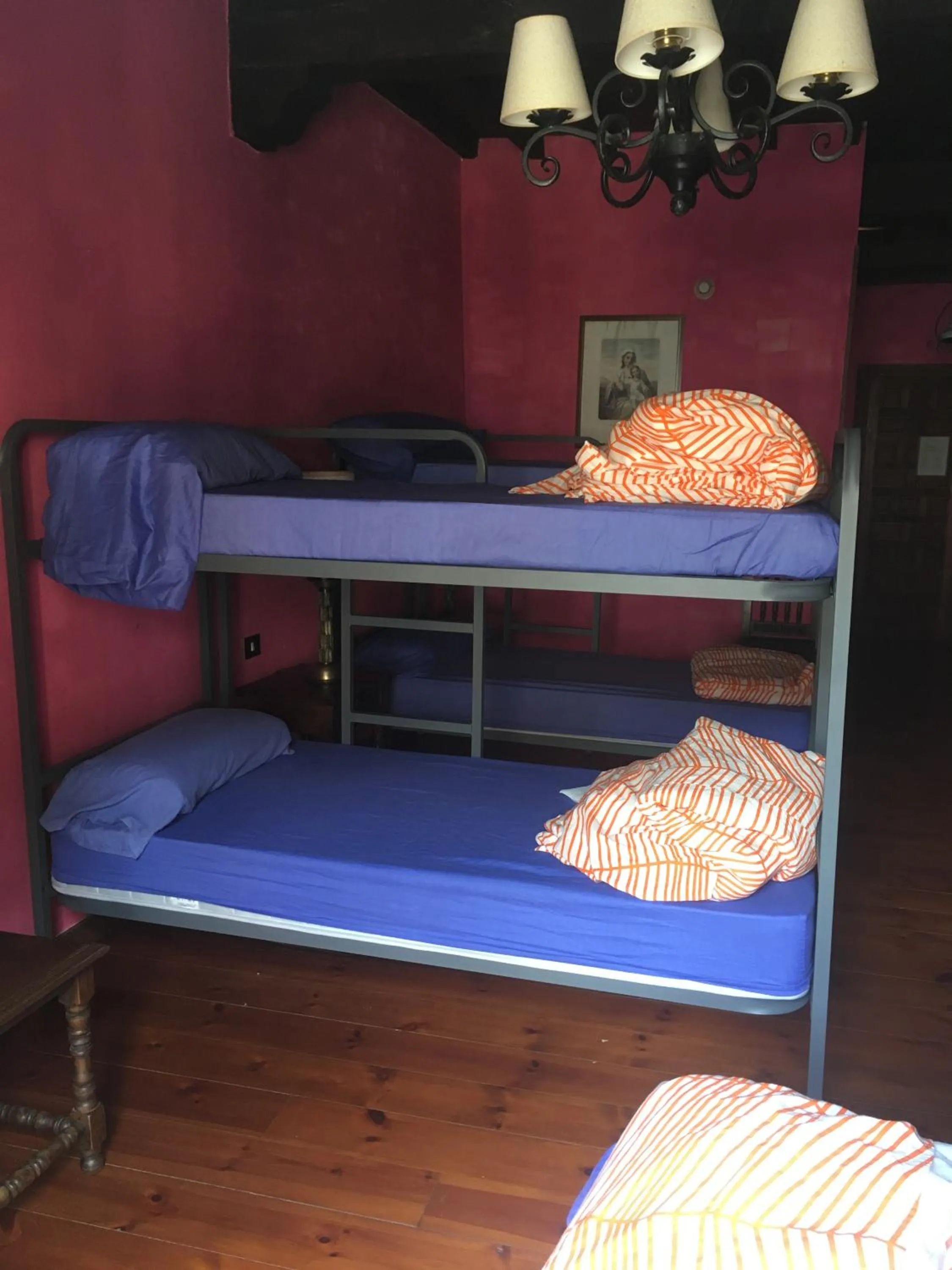 bunk bed in Albergue Gándara