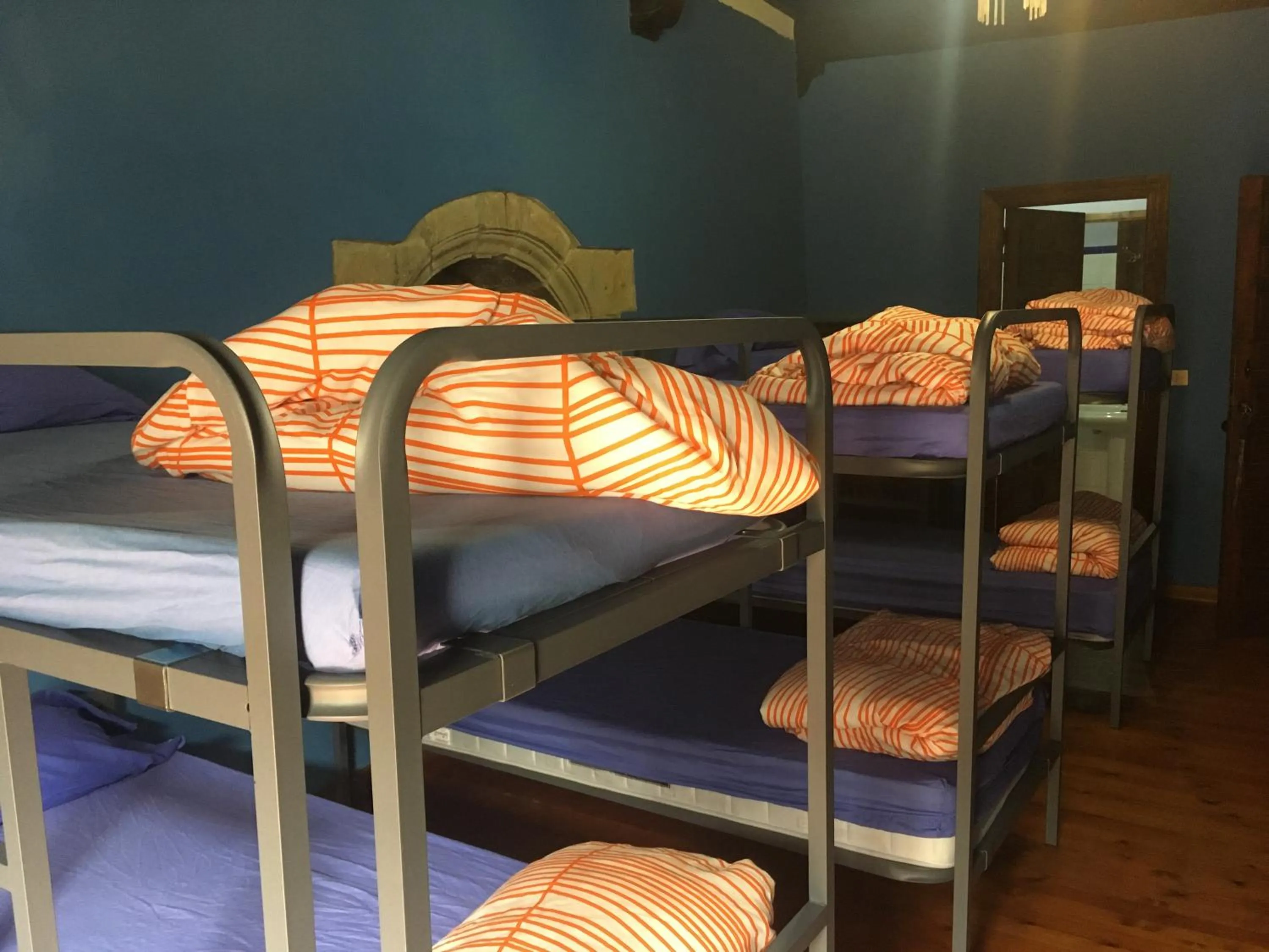 bunk bed in Albergue Gándara