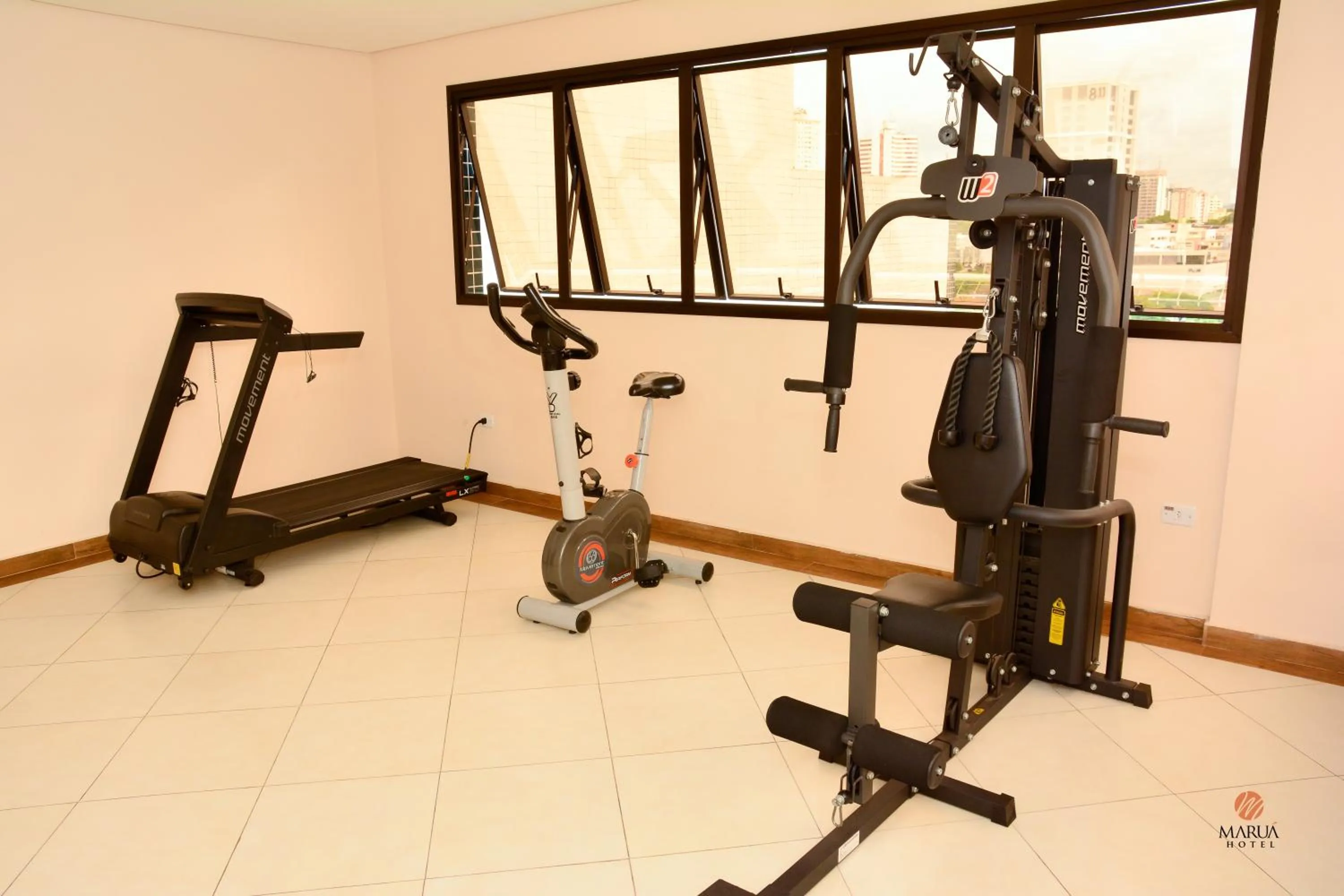 Fitness centre/facilities in Hotel Maruá