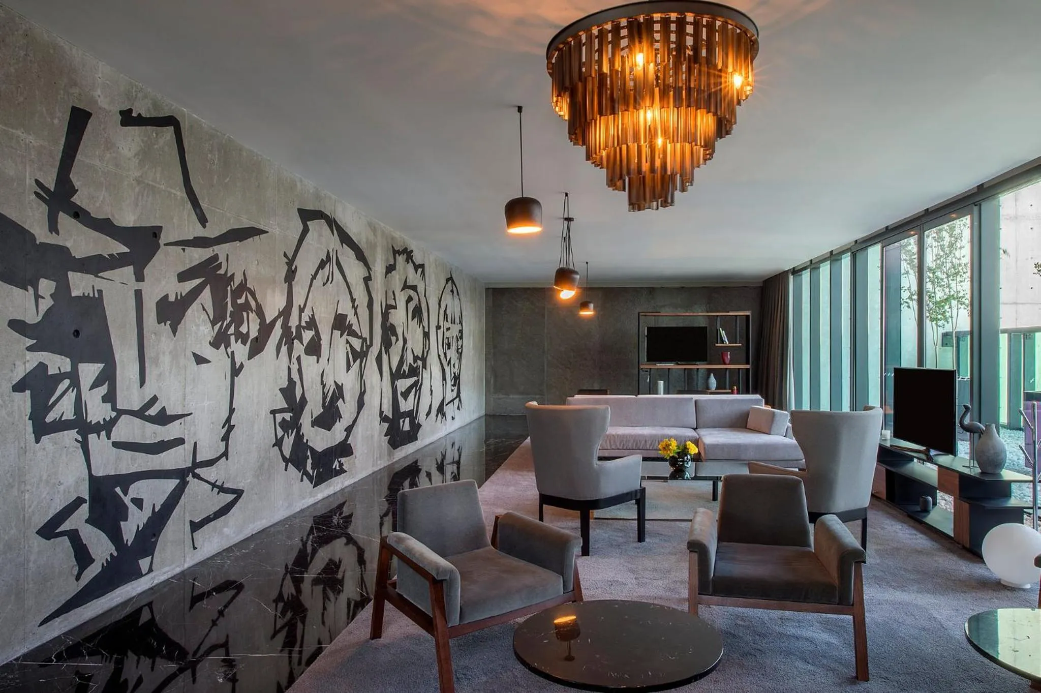 Lounge or bar in Fiesta Americana Monterrey Pabellón M.