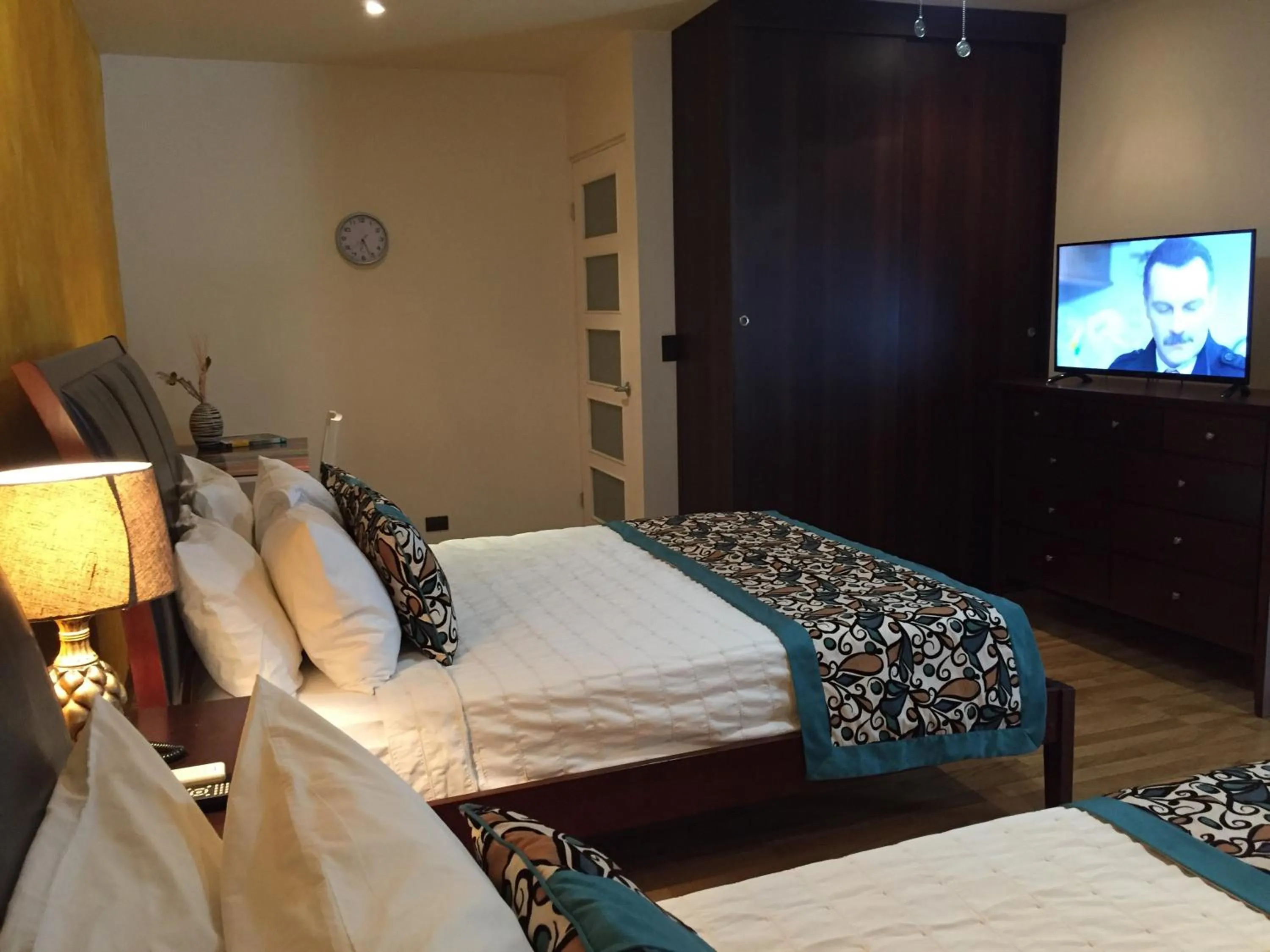 Decorative detail, Bed in Hotel Vista De Golf, San Jose Aeropuerto, Costa Rica