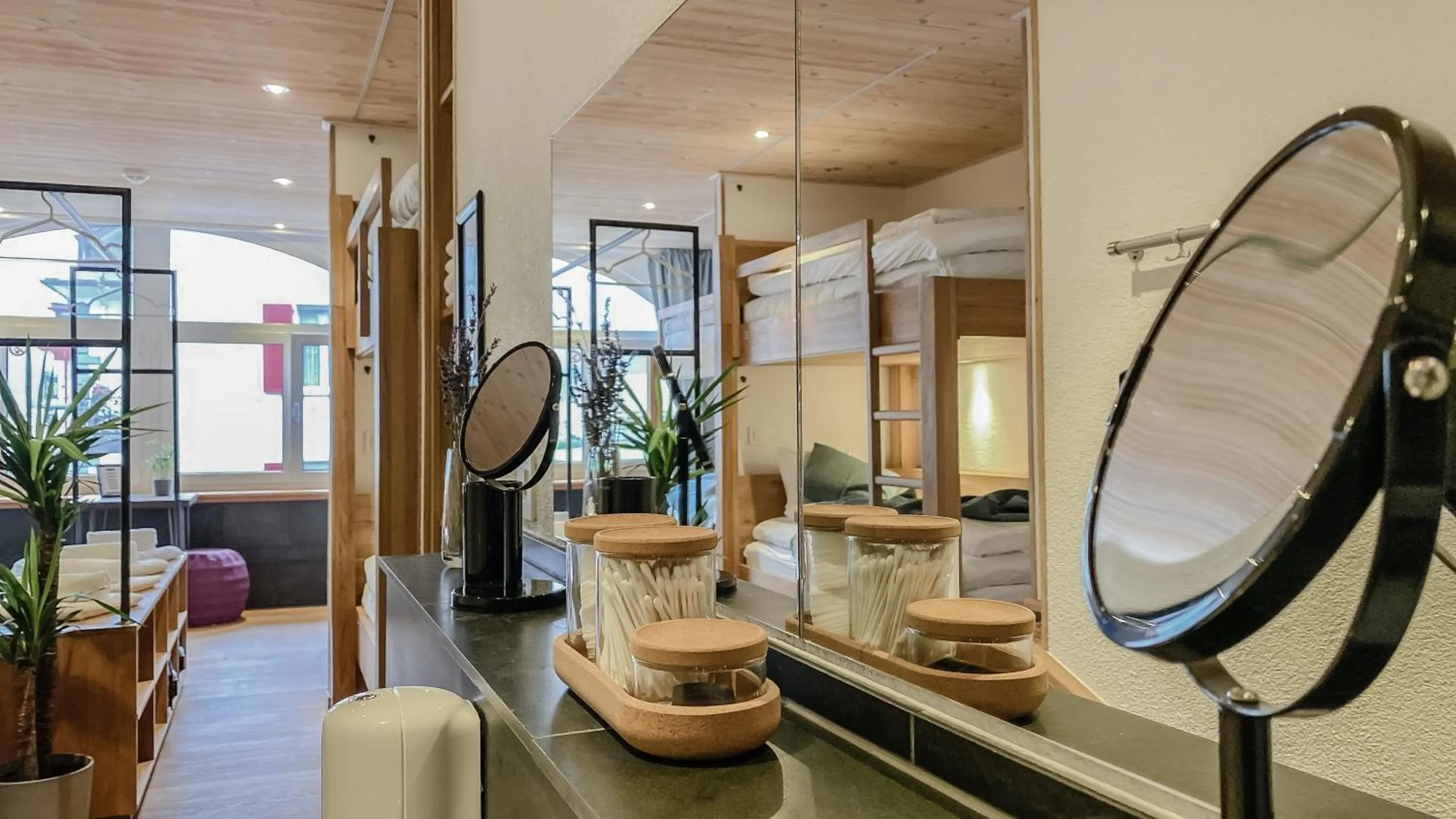 Bathroom in GRAND your home with common kitchens with self check-in