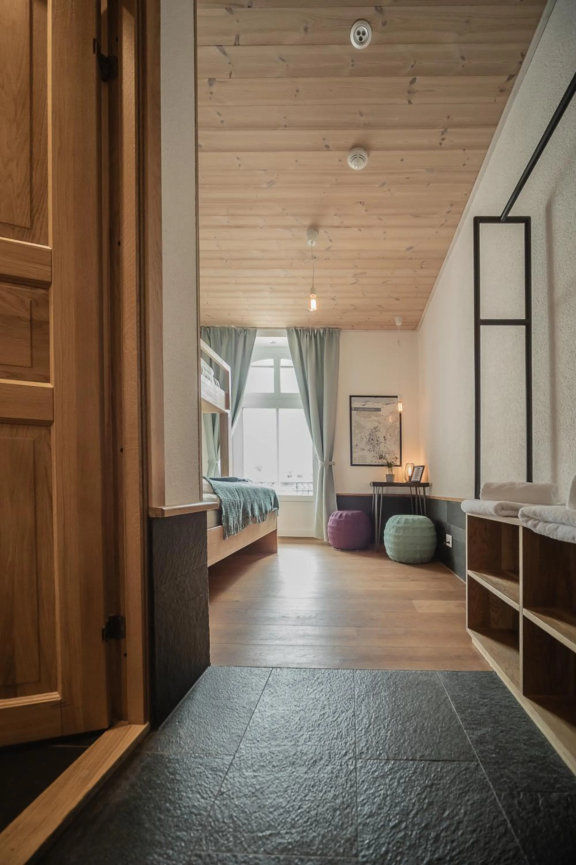 Bedroom, Bed in GRAND your home with common kitchens with self check-in