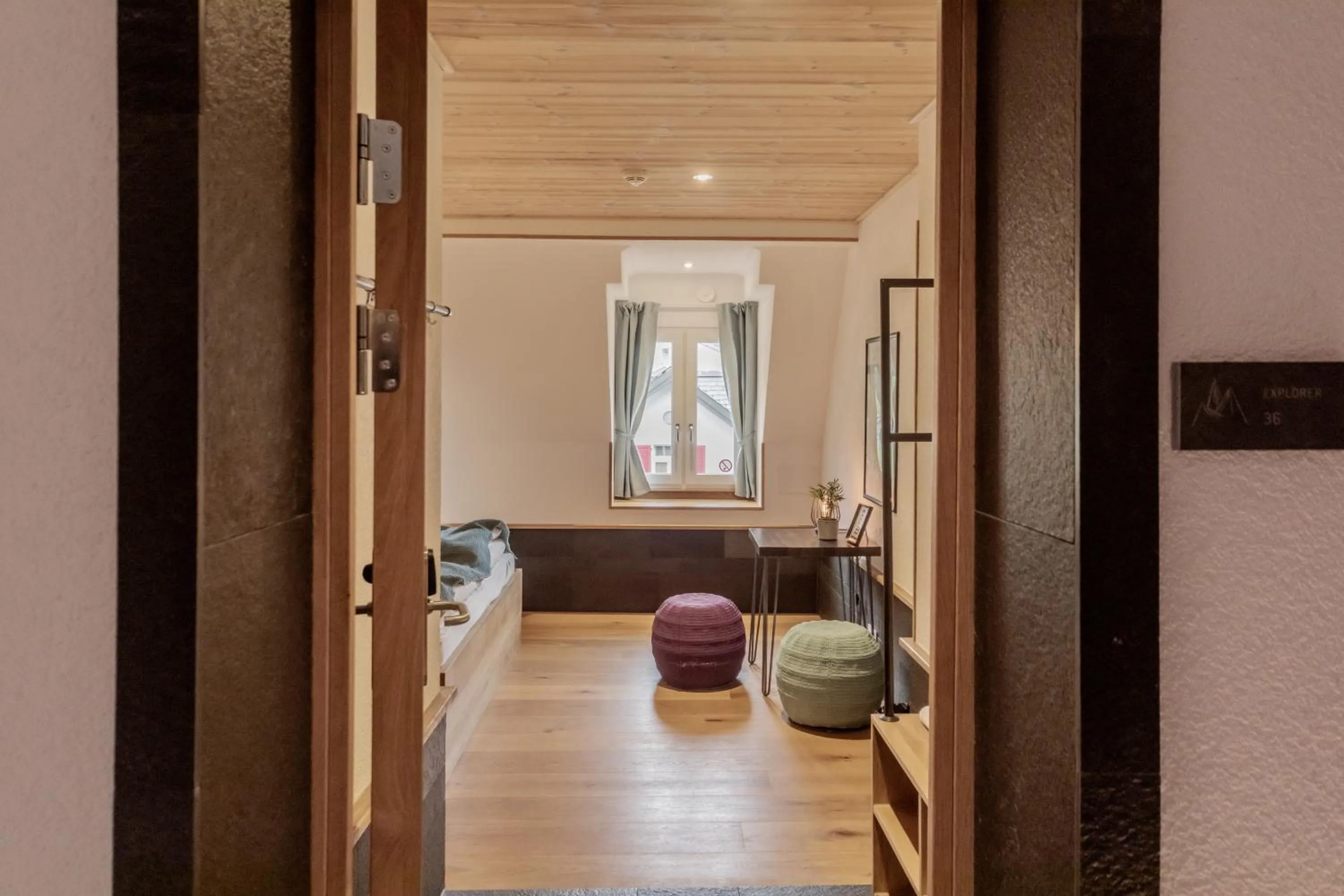 Bedroom in GRAND your home with common kitchens with self check-in