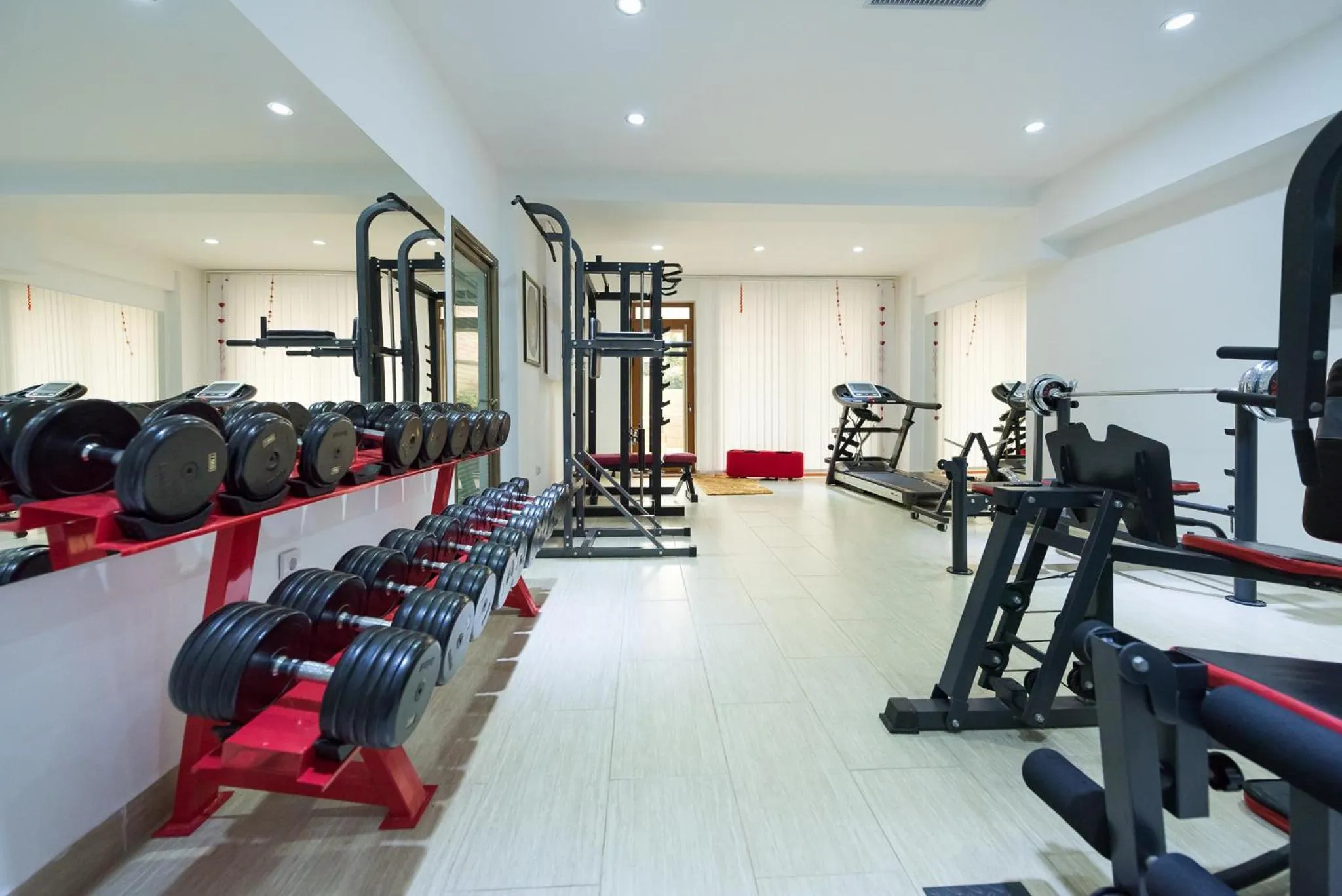 Fitness centre/facilities in Hotel Iris