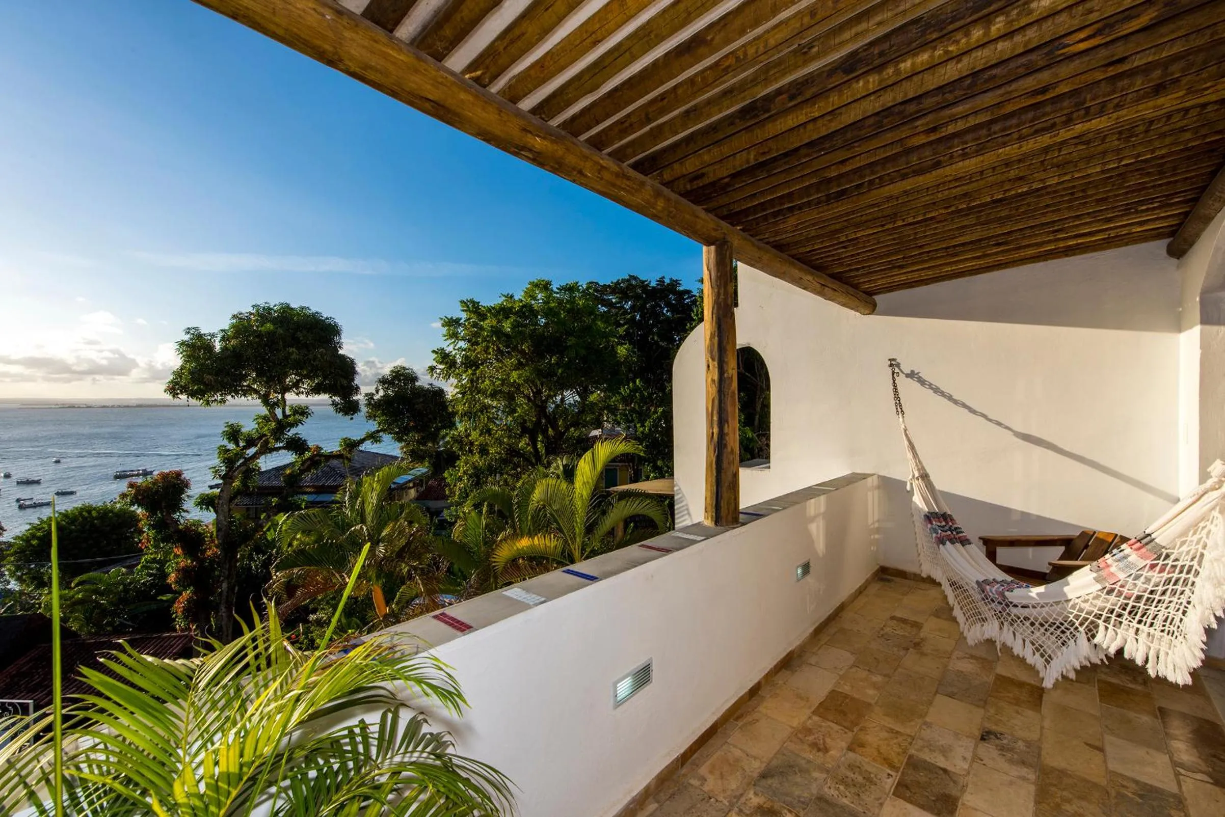 Balcony/Terrace in Pousada Natureza