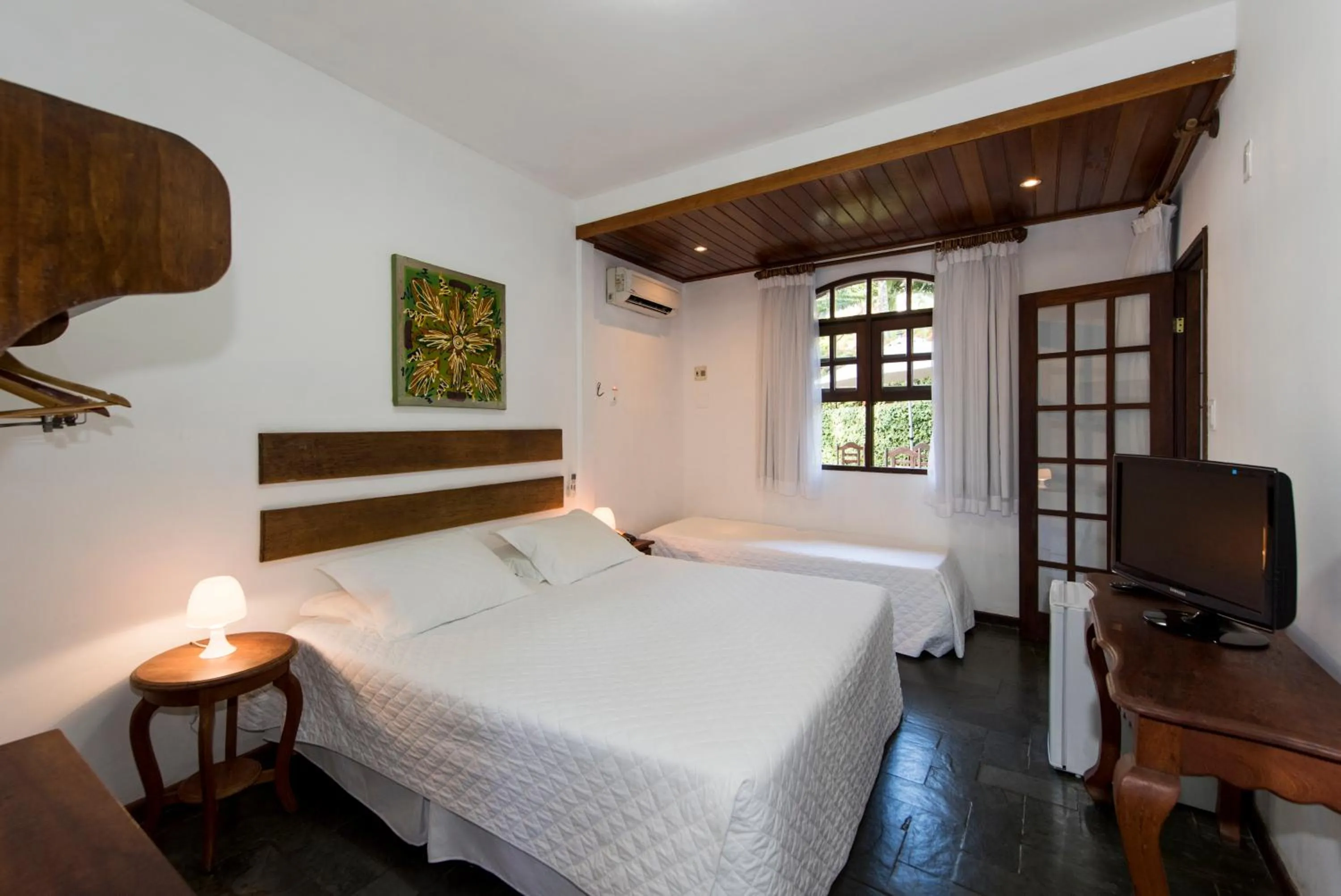 Bedroom, Bed in Pousada Natureza